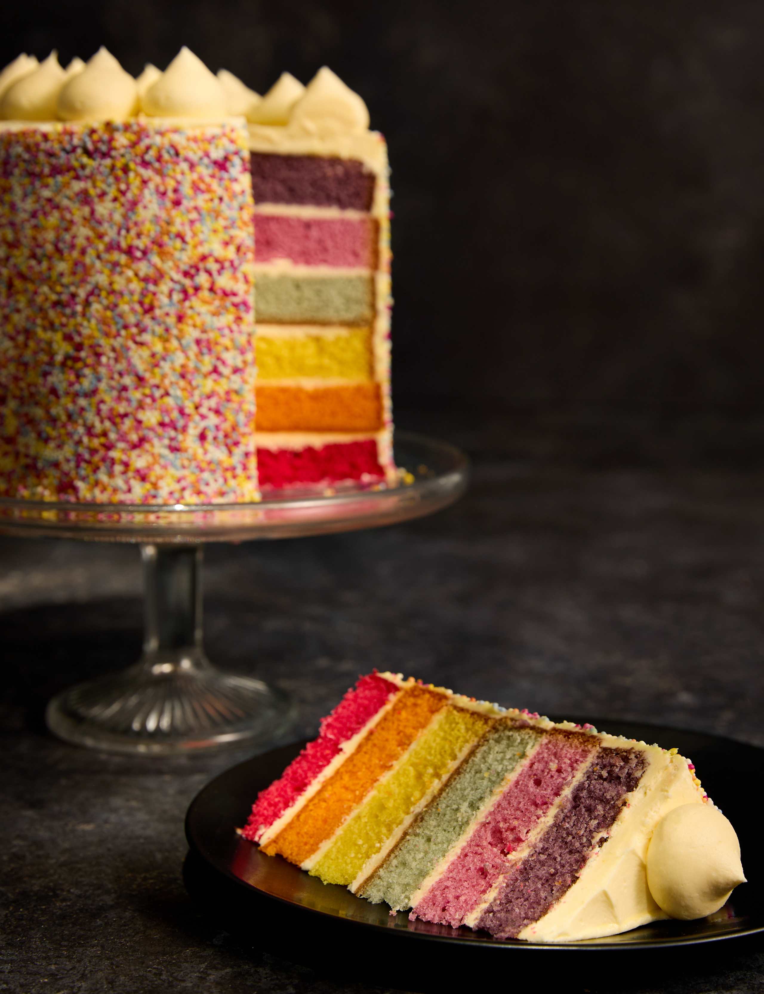 Rainbow Cake (Serves 12) 2 of 6