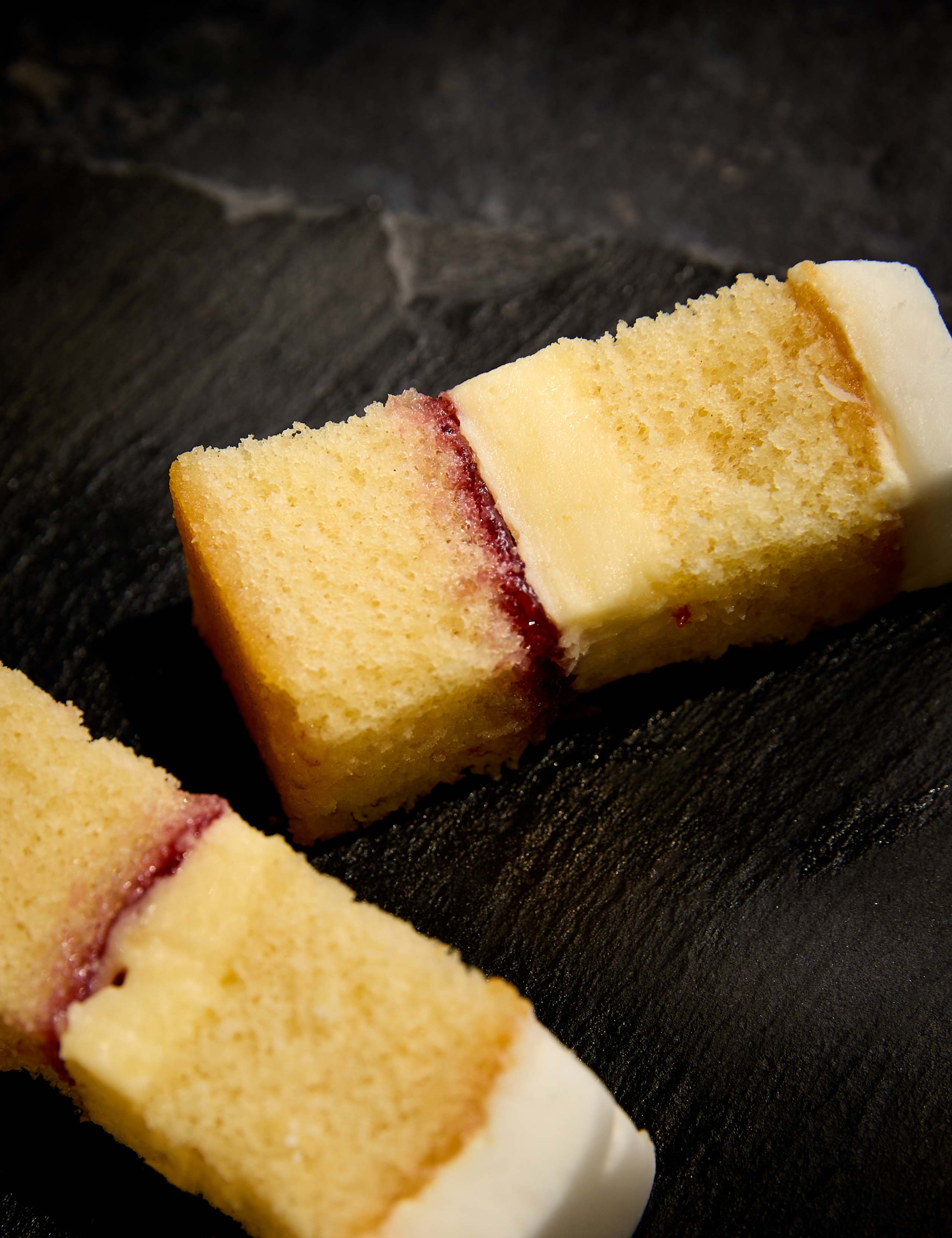Personalised Celebration Sponge Cake with Gold Ribbon (Serves 16) 5 of 6