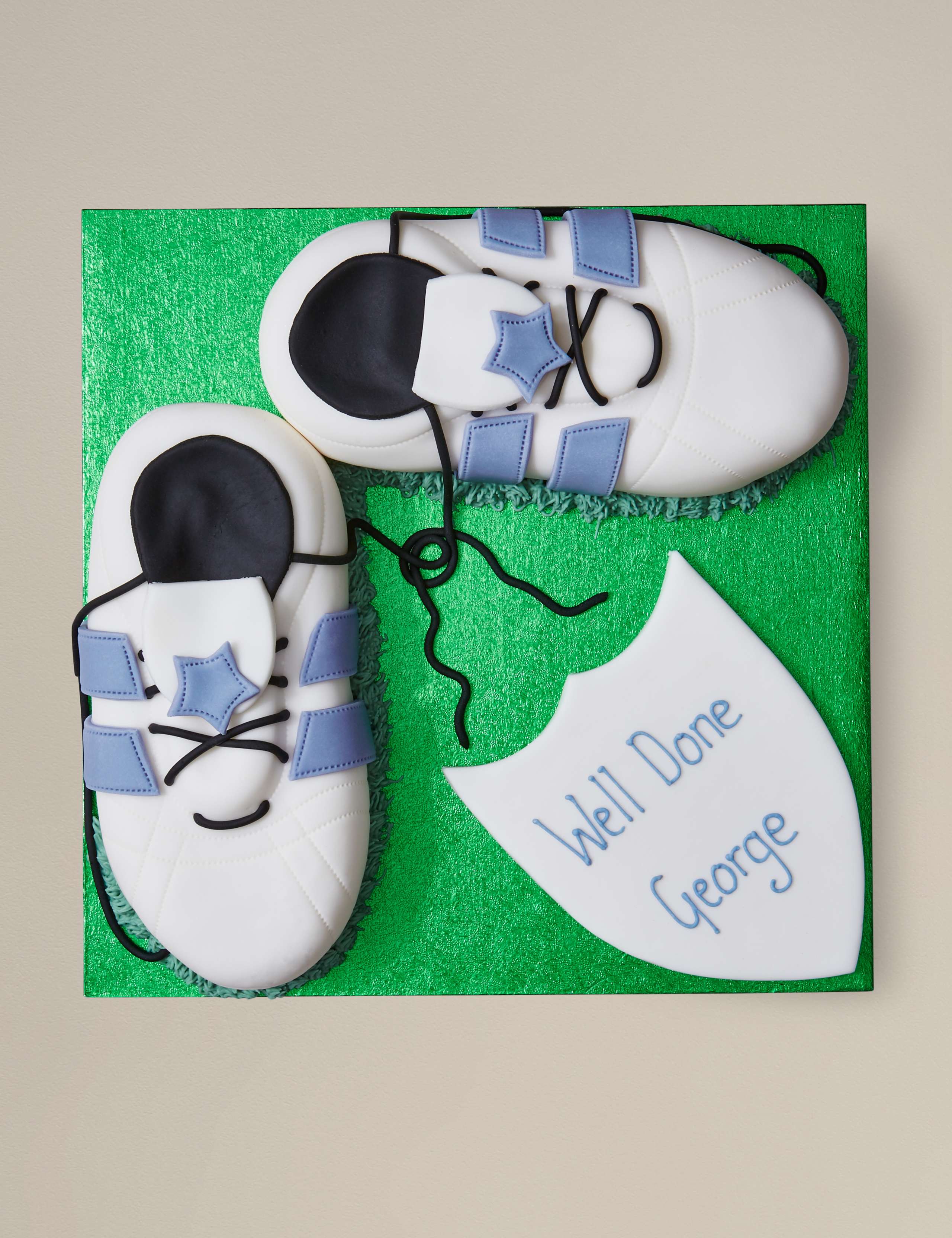 Sports Boots Cake - Blue 2 of 2
