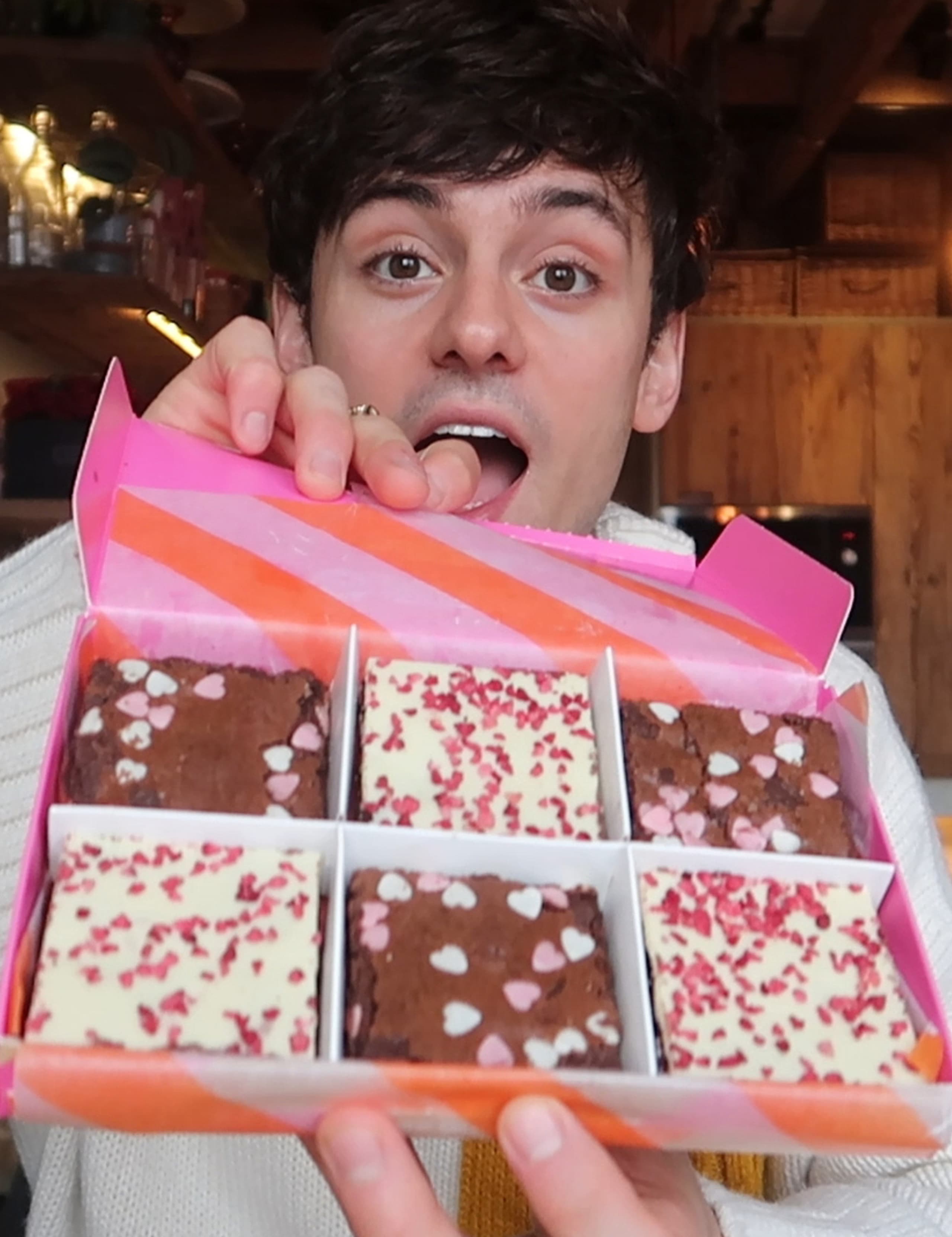 White Chocolate & Raspberry Topped & 3 Indulgent Chocolate Brownies 5 of 5