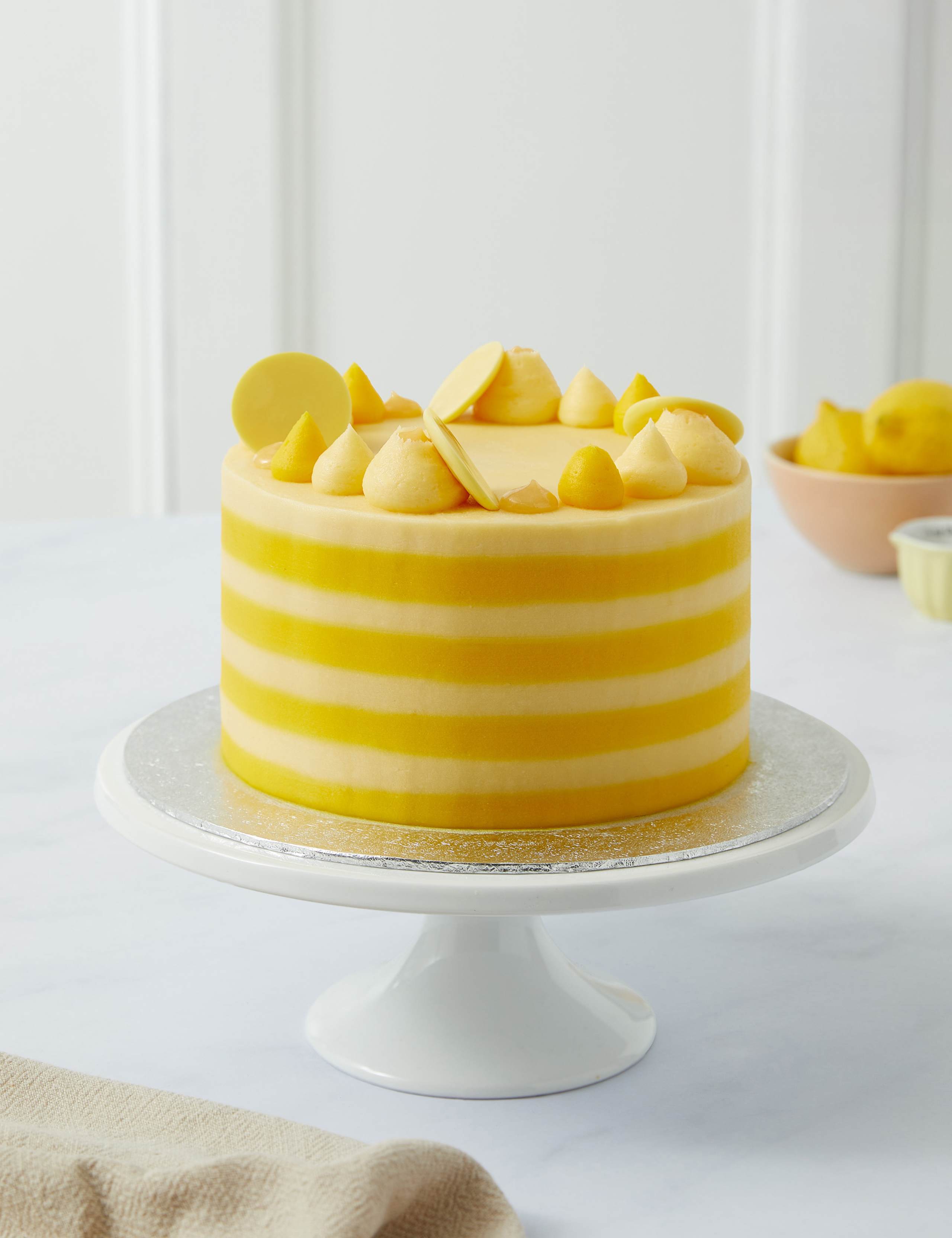 Luscious Lemon Cake (Serves 16) 1 of 6