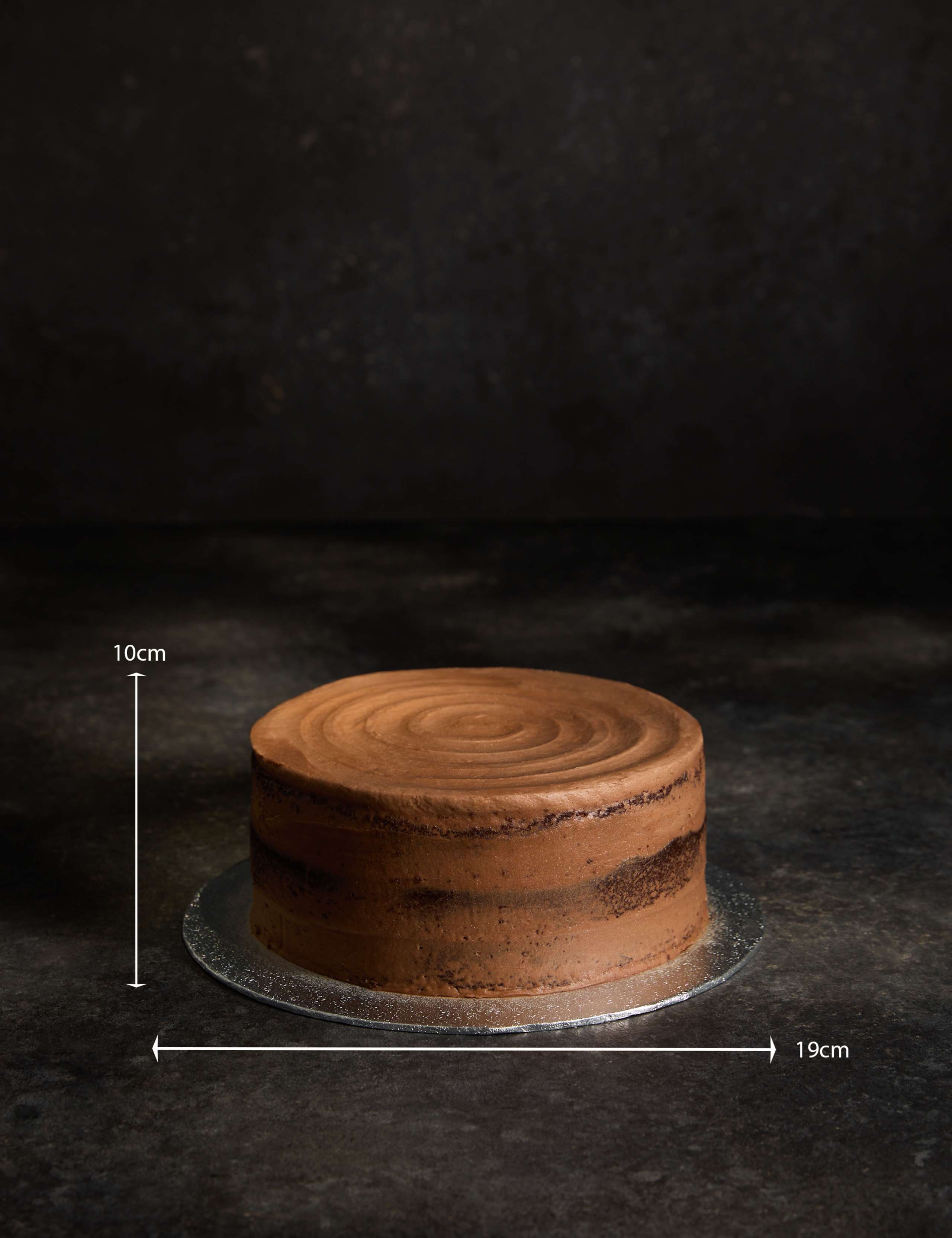 Chocolate Naked Cake (Serves 24) 4 of 6