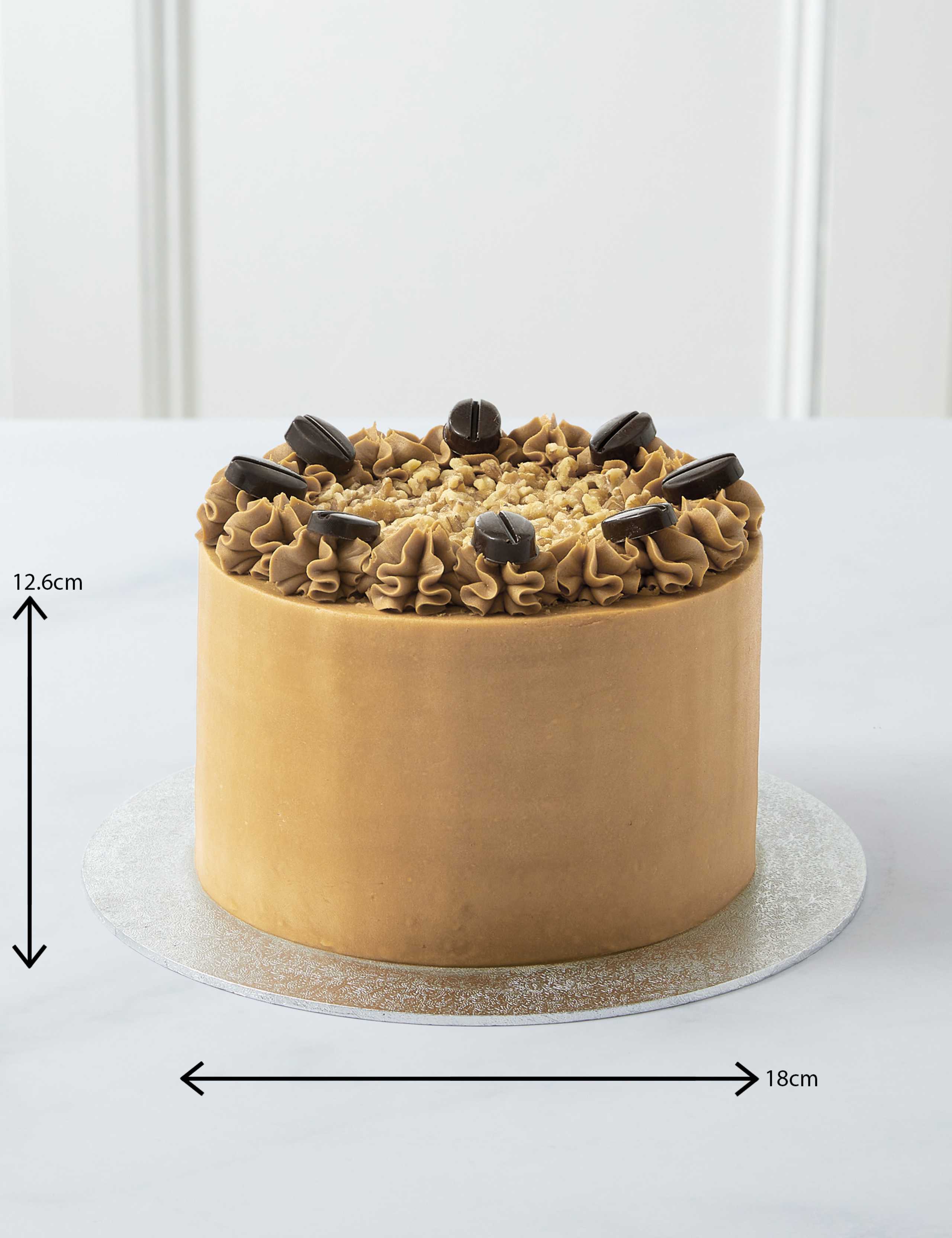 Coffee & Walnut Cake (Serves 16) 3 of 5