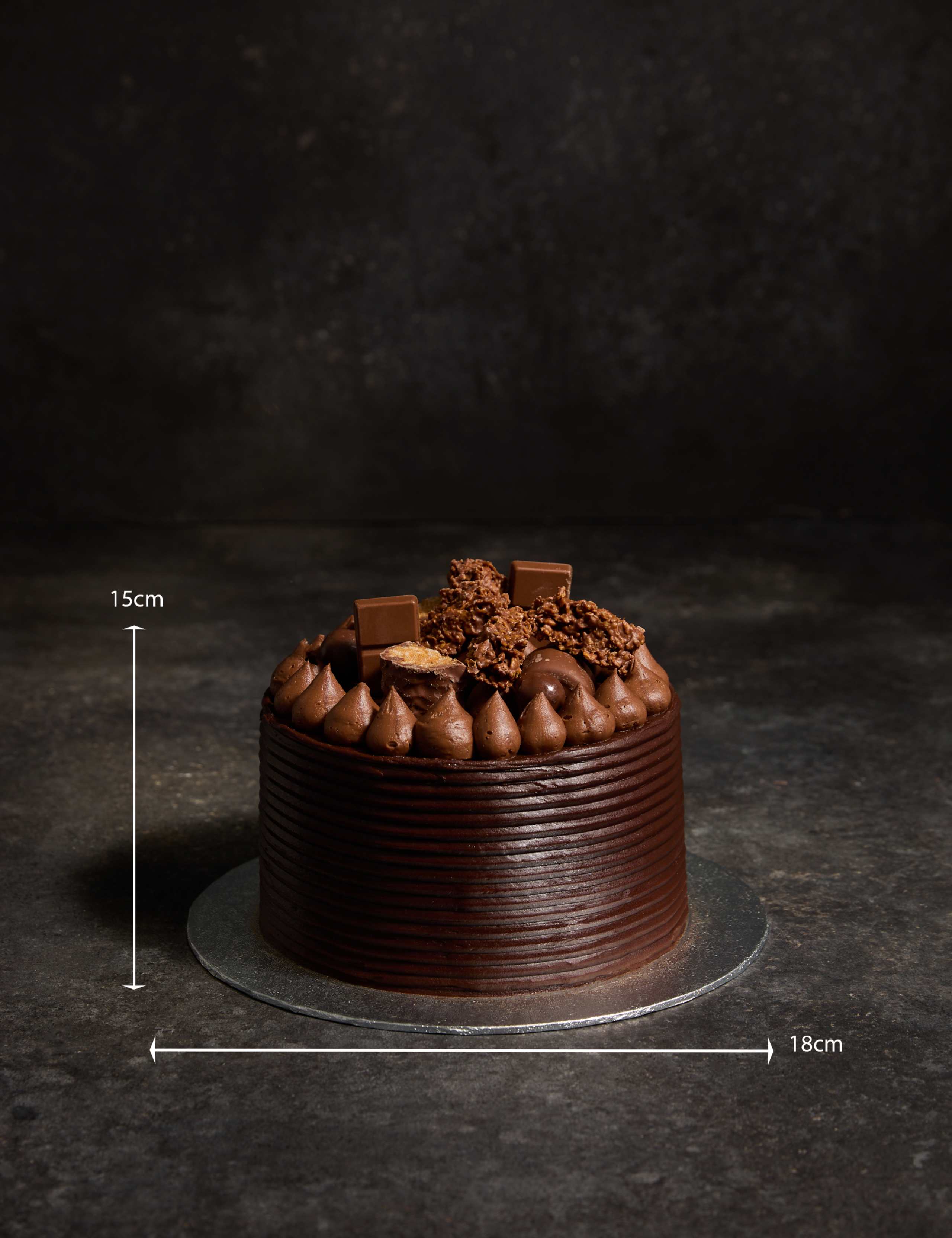 Chocolate Mini Bite Cake (Serves 16) 4 of 5