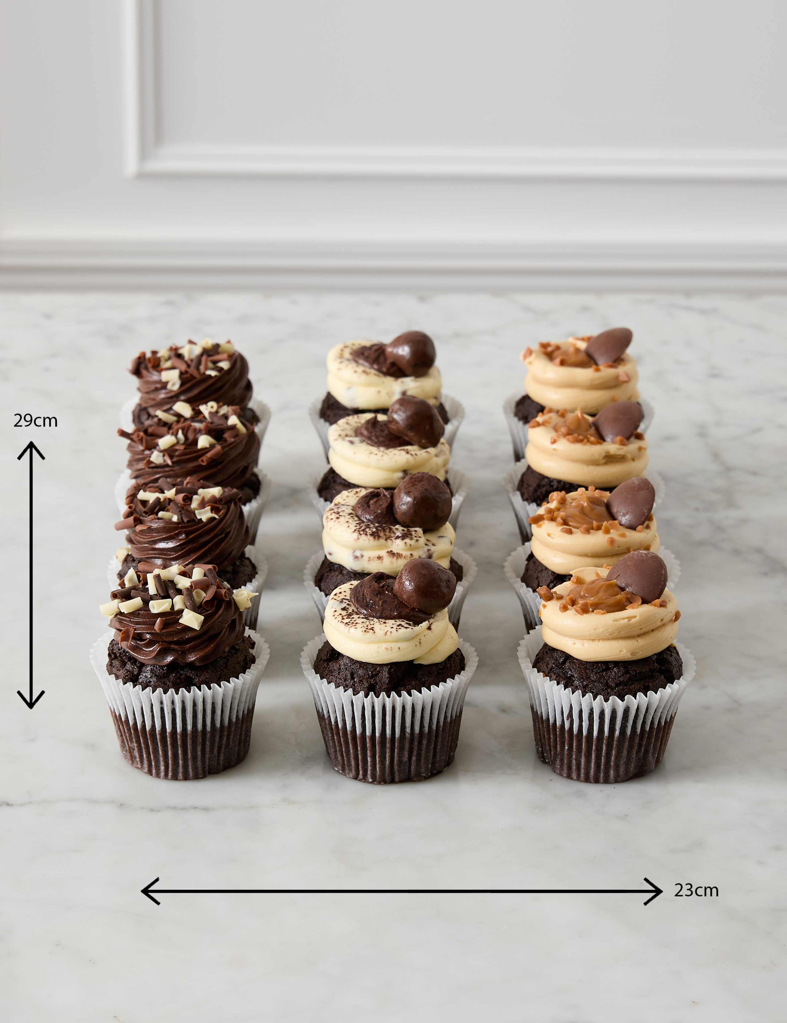 Completely Choctastic Cupcake Selection (Serves 12) 3 of 4