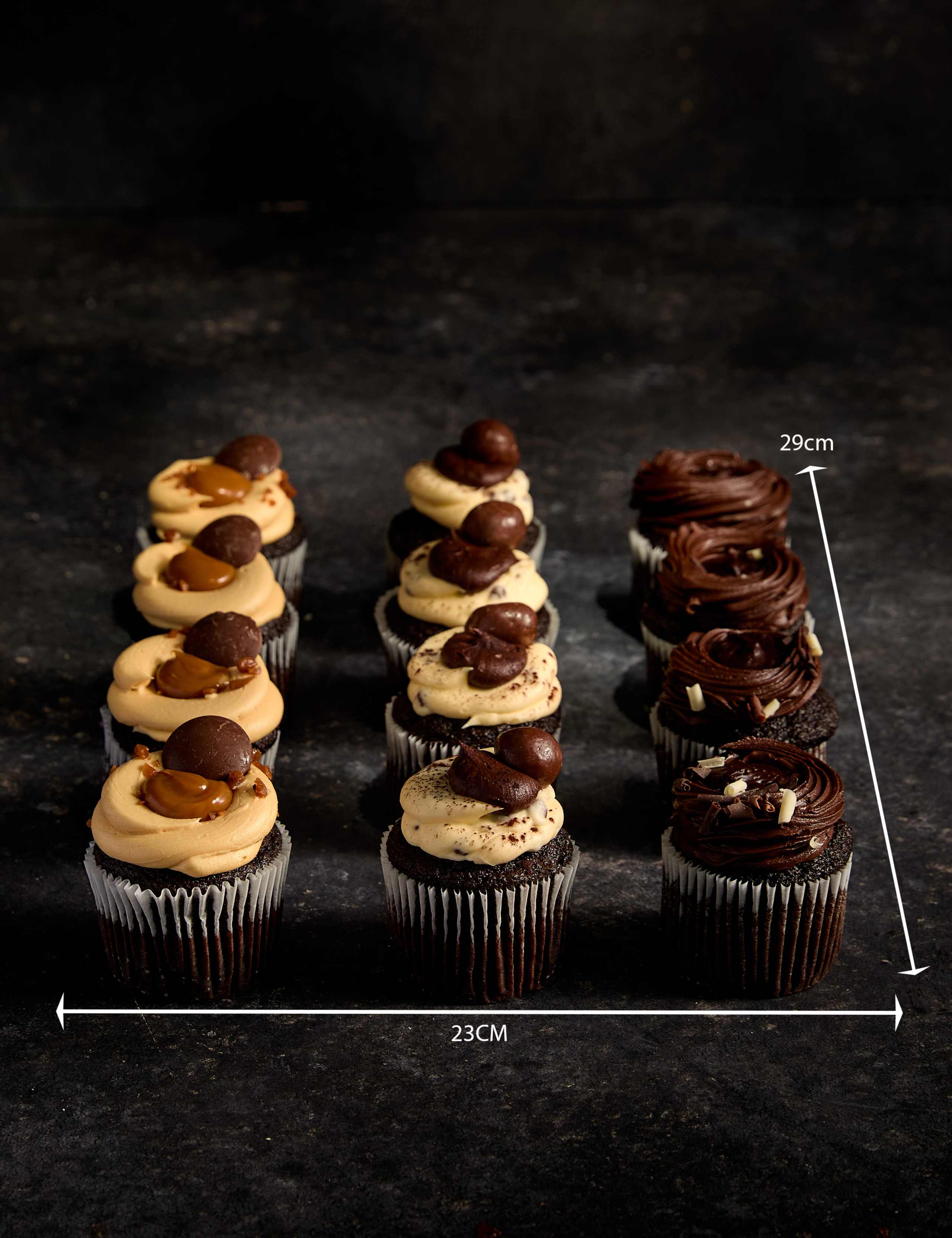 Completely Choctastic Cupcake Selection (Serves 12) 4 of 5