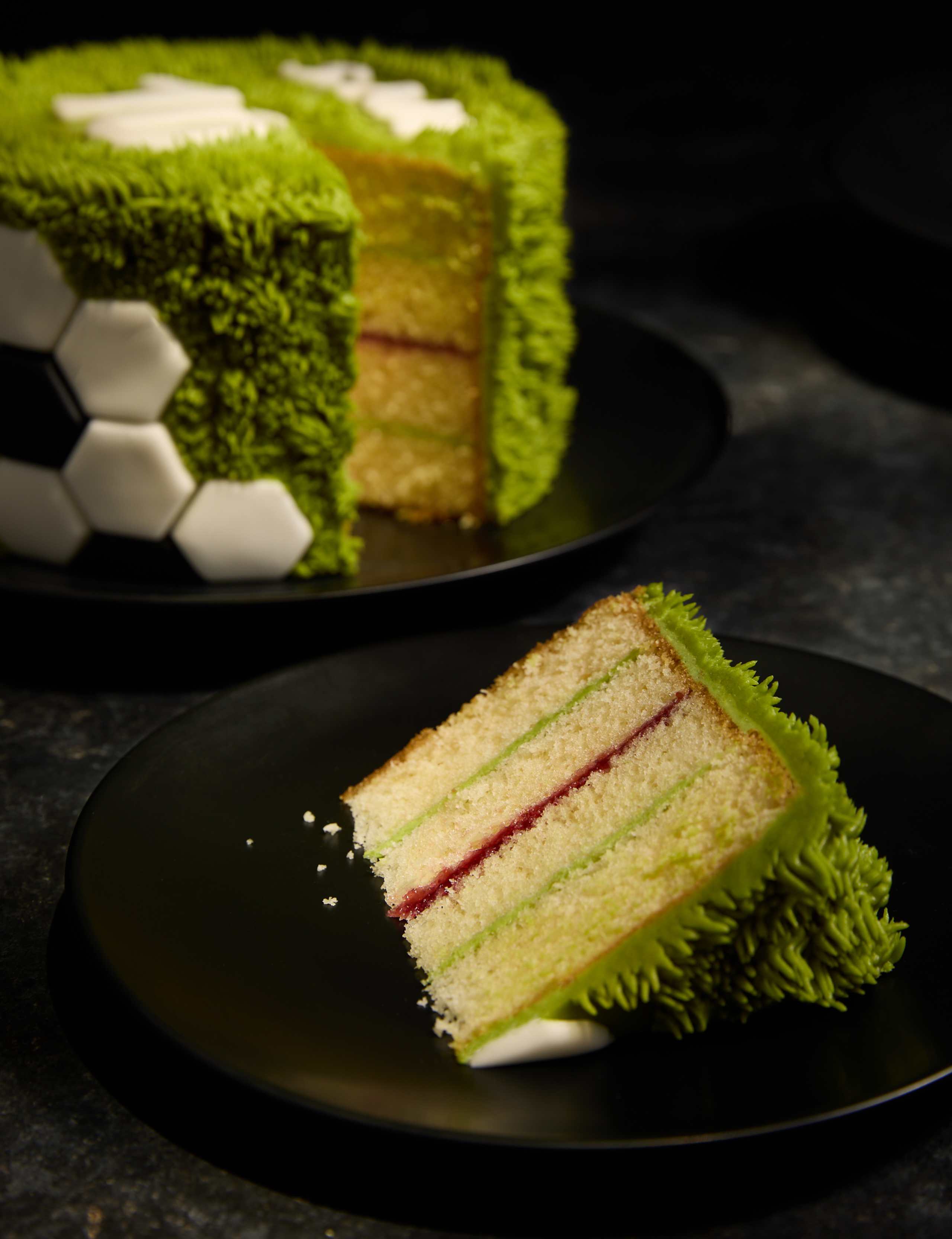 Personalised Football Cake (Serves 24) 3 of 6