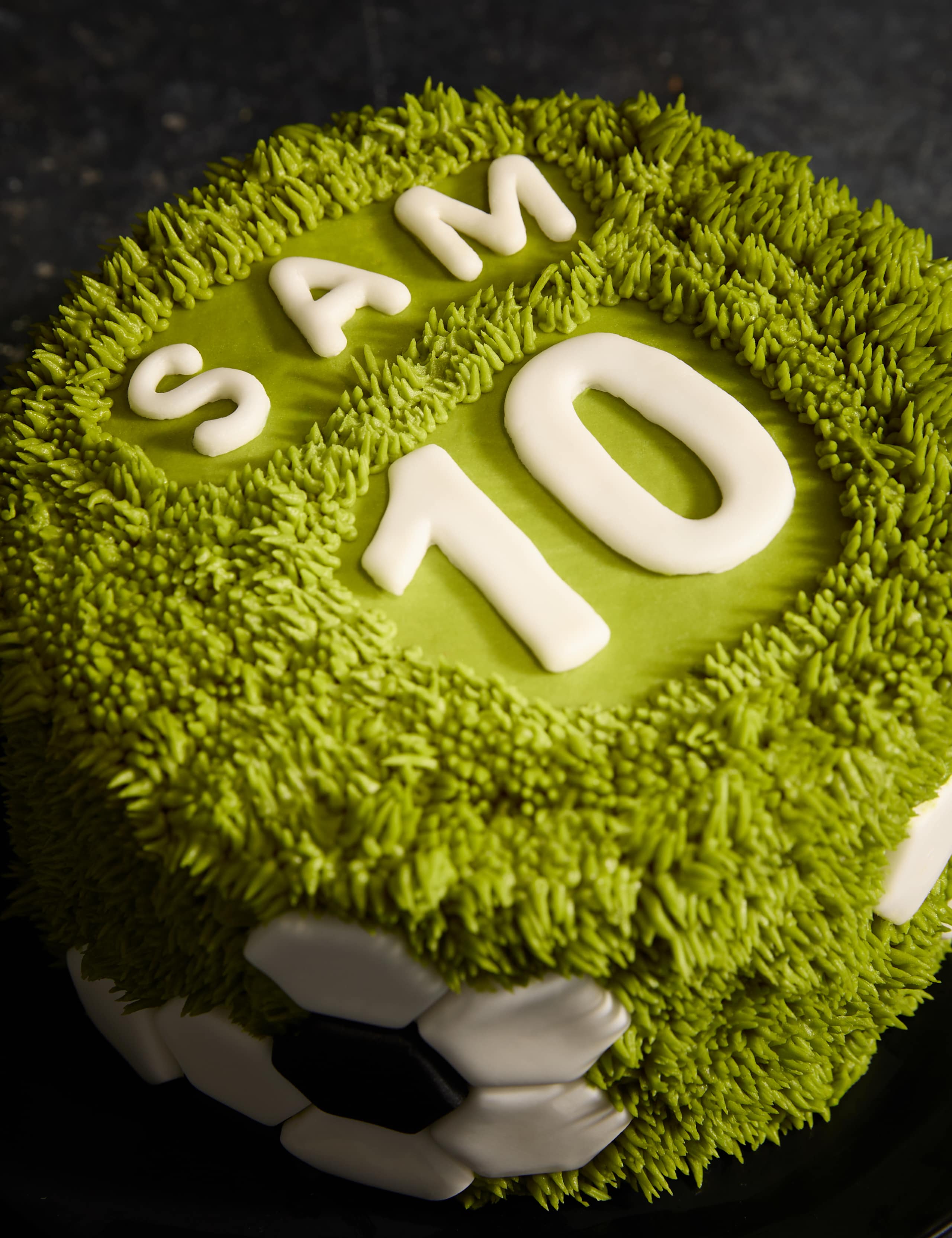 Personalised Football Cake (Serves 24) 5 of 6
