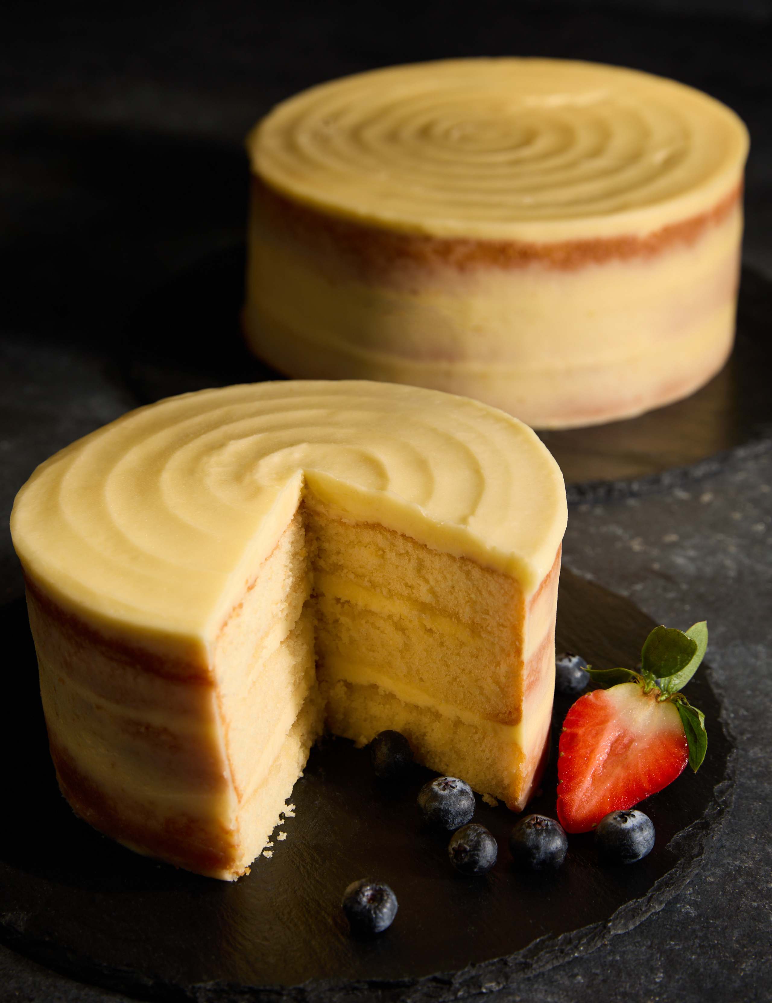 Lemon Two Tier Naked Cake (Serves 36) 5 of 7