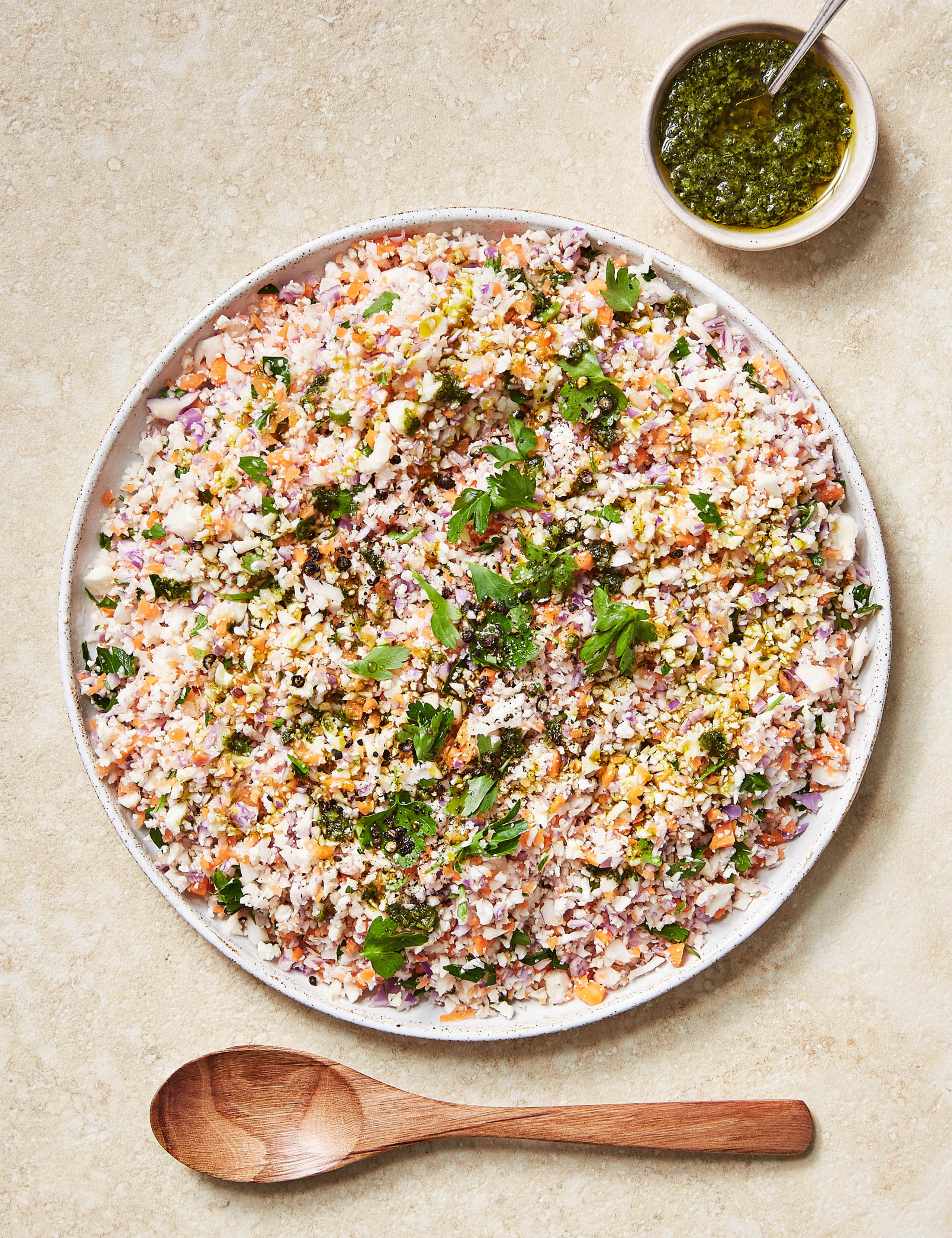 Crunchy Cauli Couscous (Serves 6-8) 1 of 1