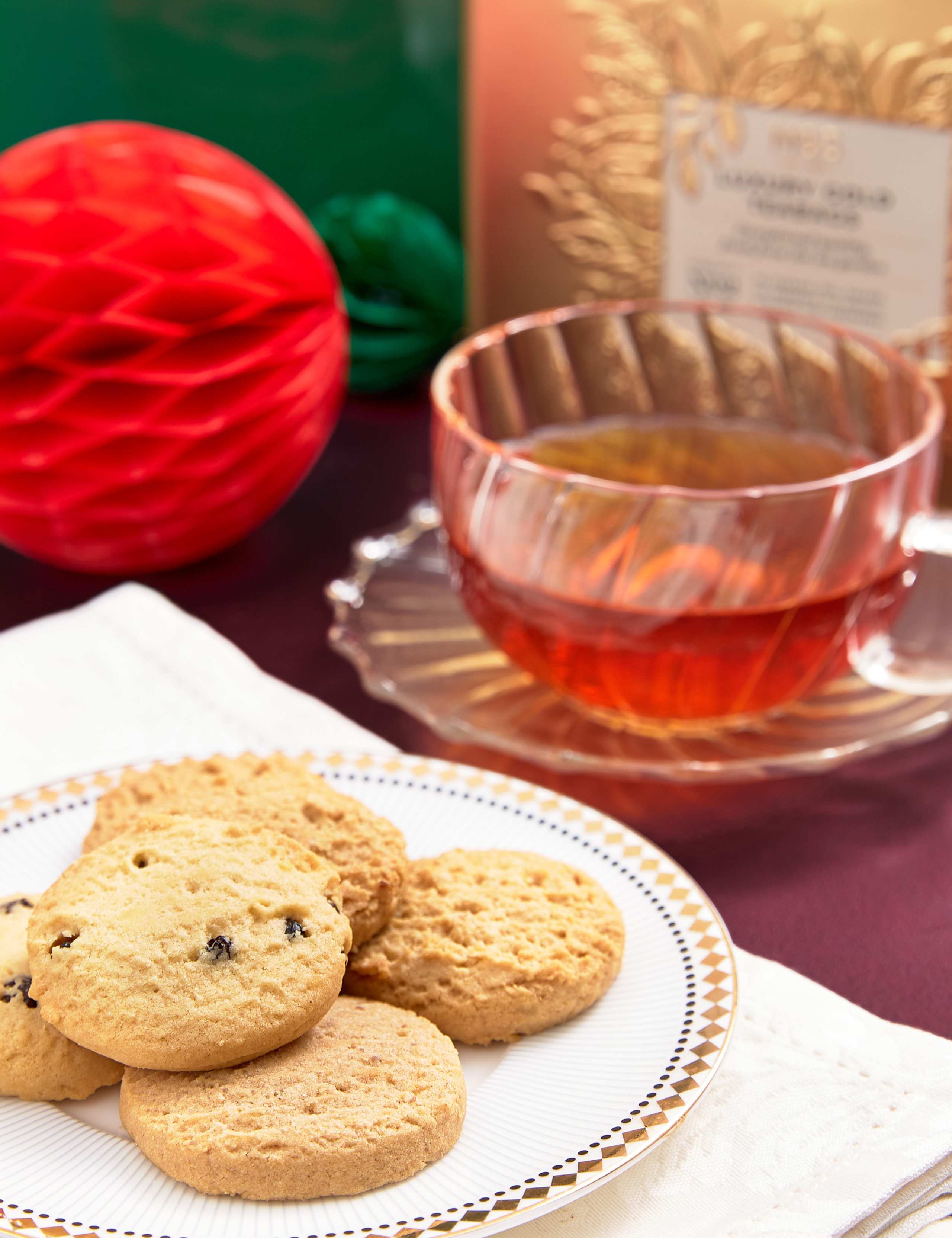 Christmas Family Biscuit and Tea Selection 3 of 3