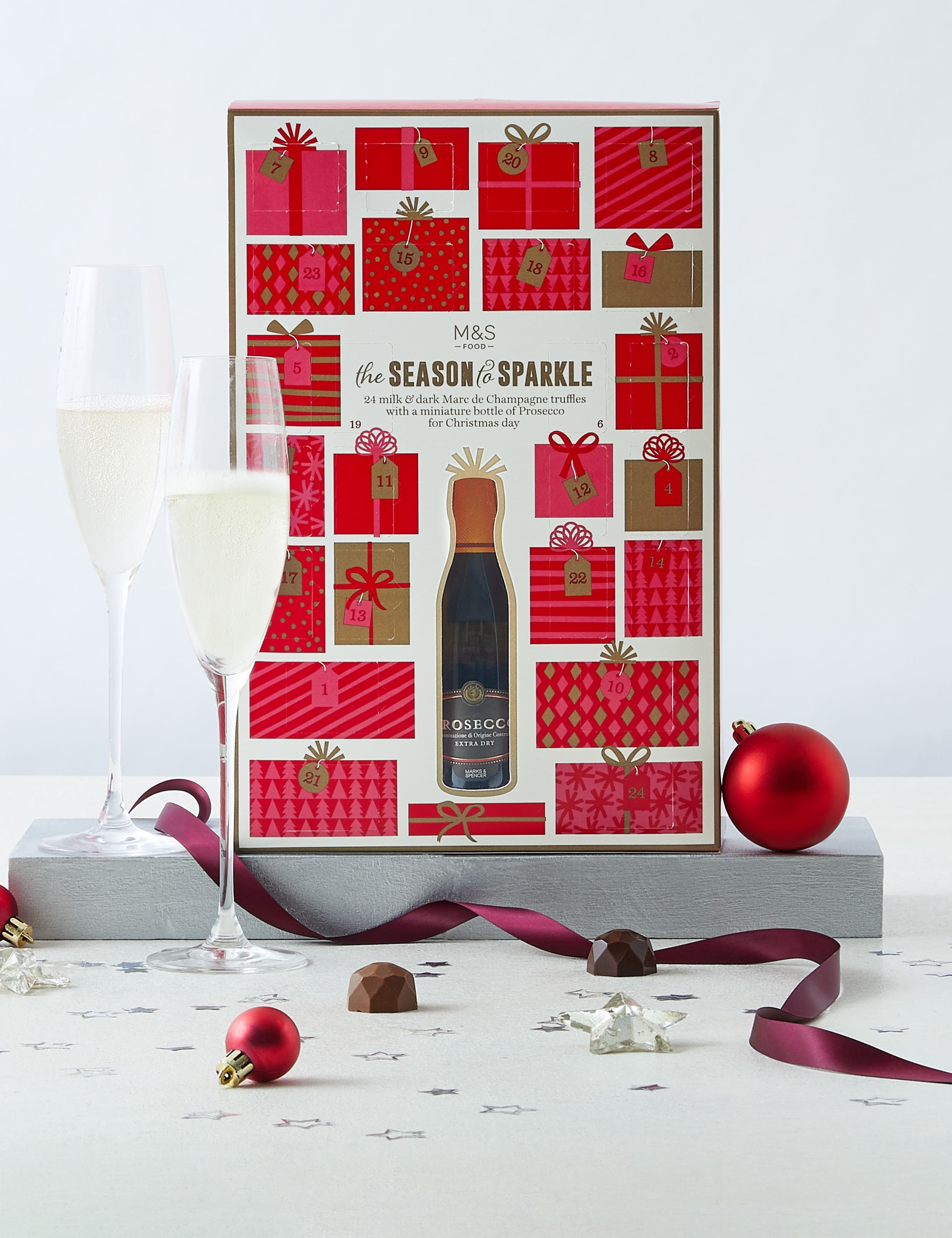 The Season to Sparkle Prosecco Advent Calendar 1 of 4