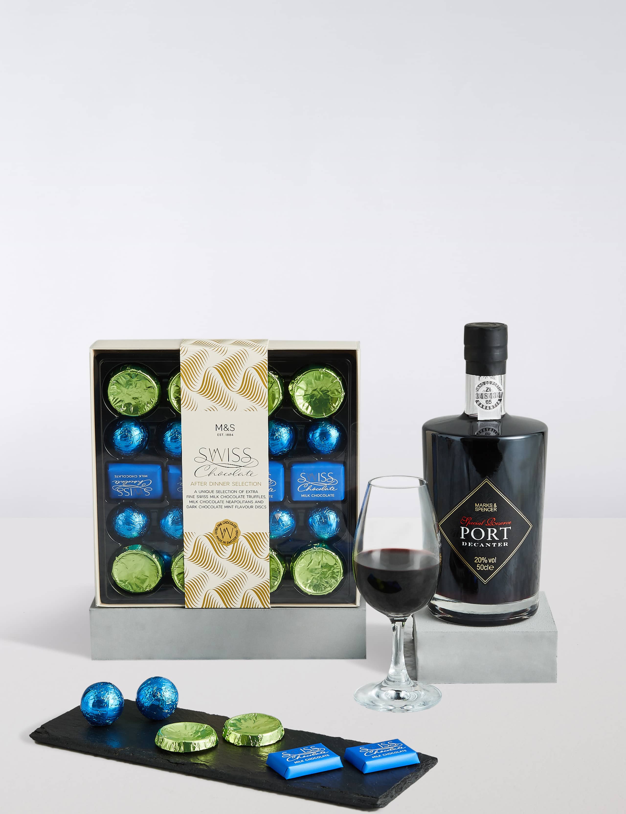 Port & Chocolates Gift Selection 1 of 3
