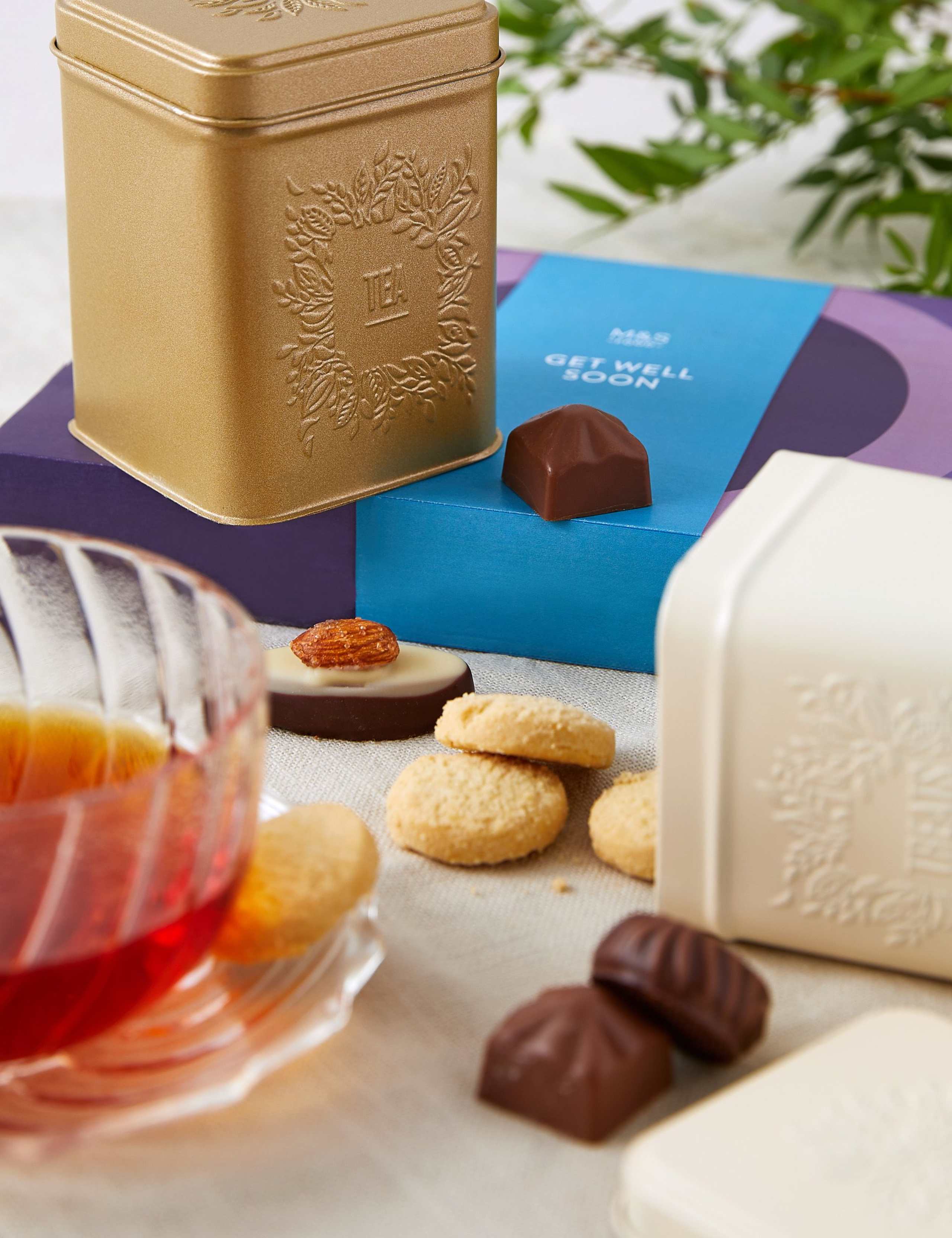 Get Well Soon Chocolates, Tea & Shortbread 2 of 4