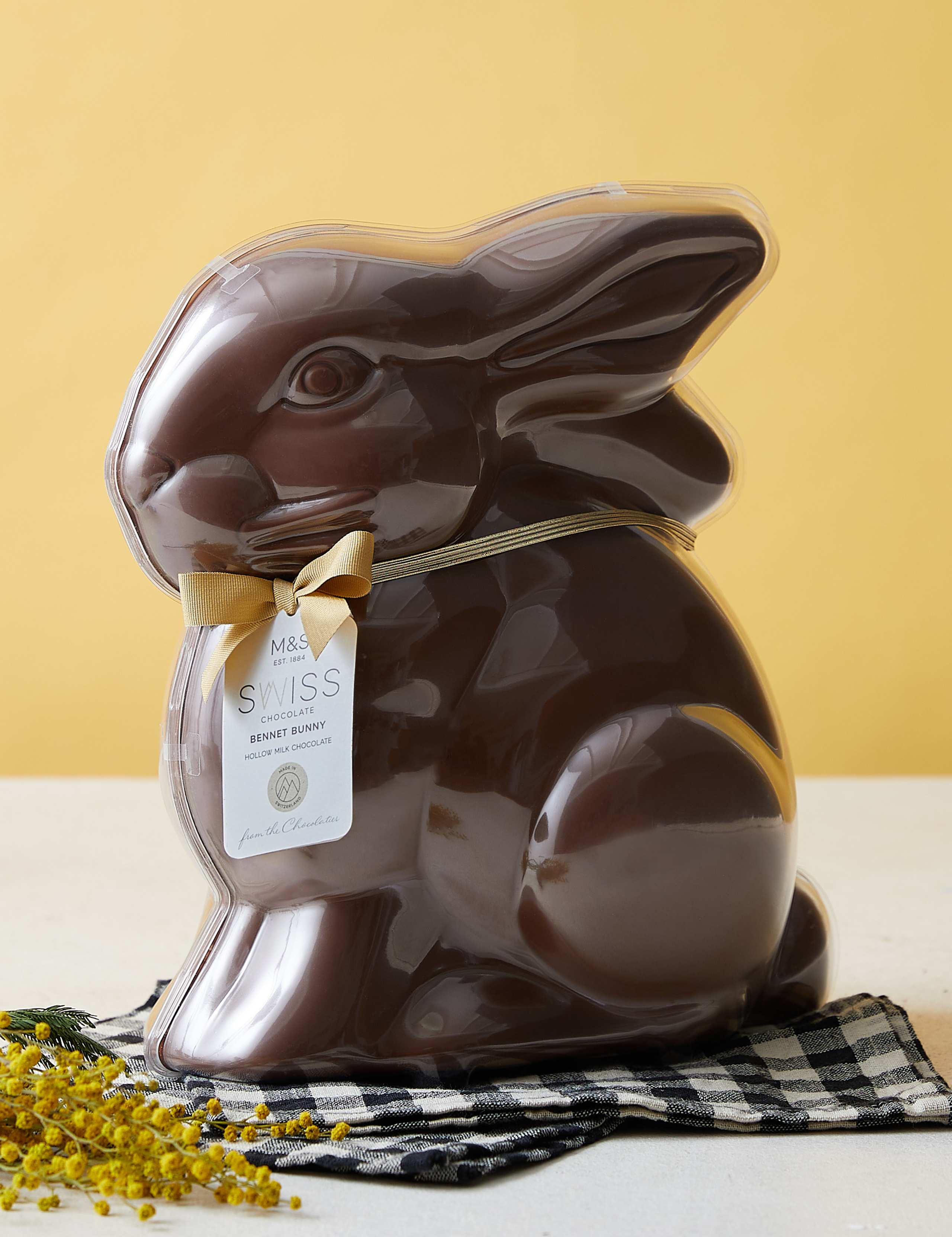 Swiss Chocolate Bennett Easter Bunny (Delivery from 25th March 2021) 1 of 4