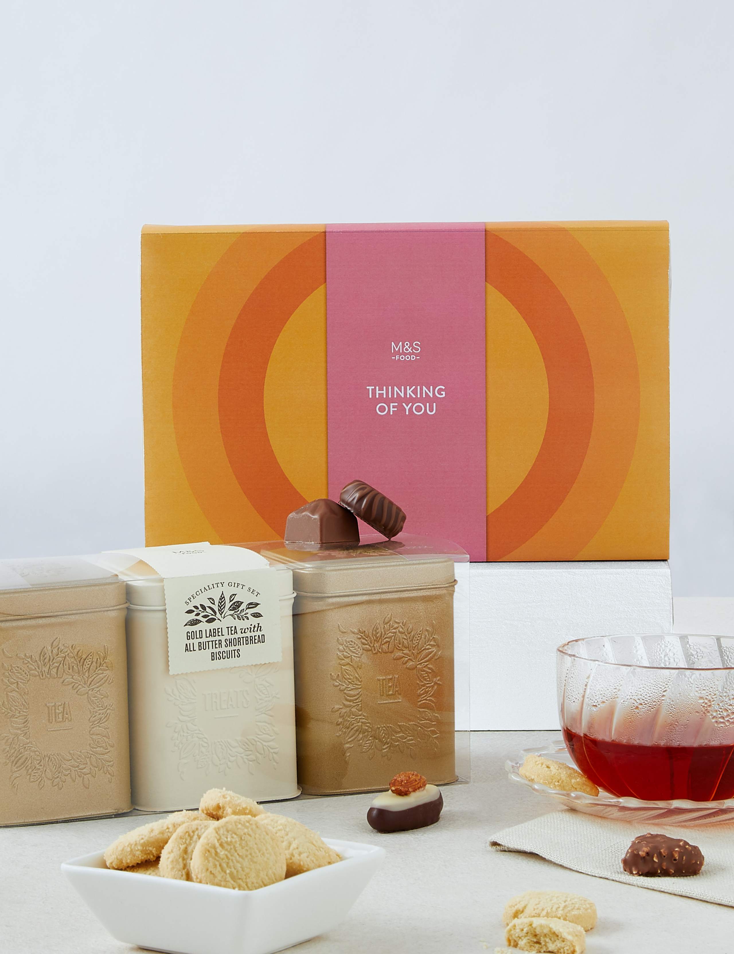 Thinking of You Chocolates, Tea & Shortbread 1 of 2