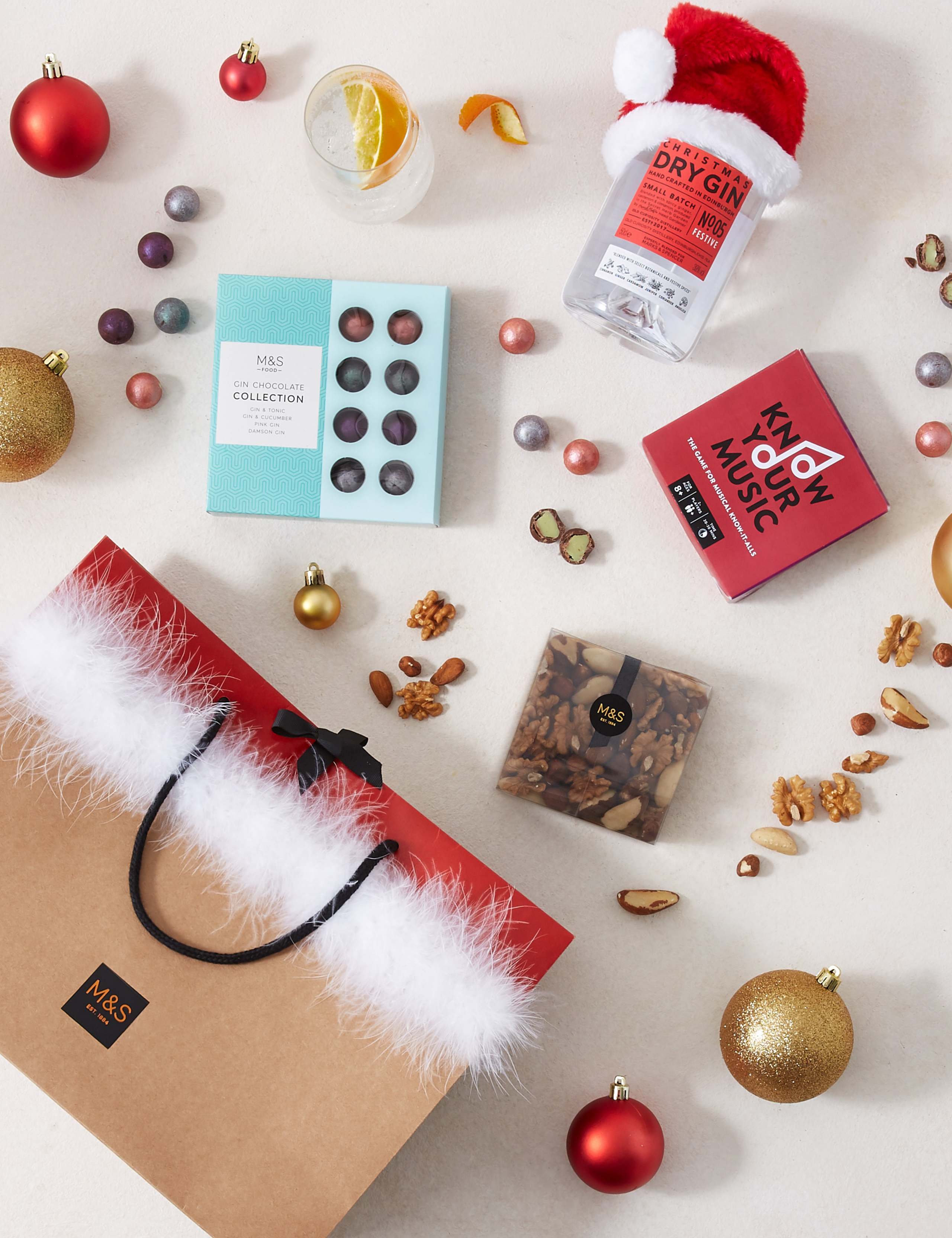 Christmas Gin Gift Bag 2 of 3