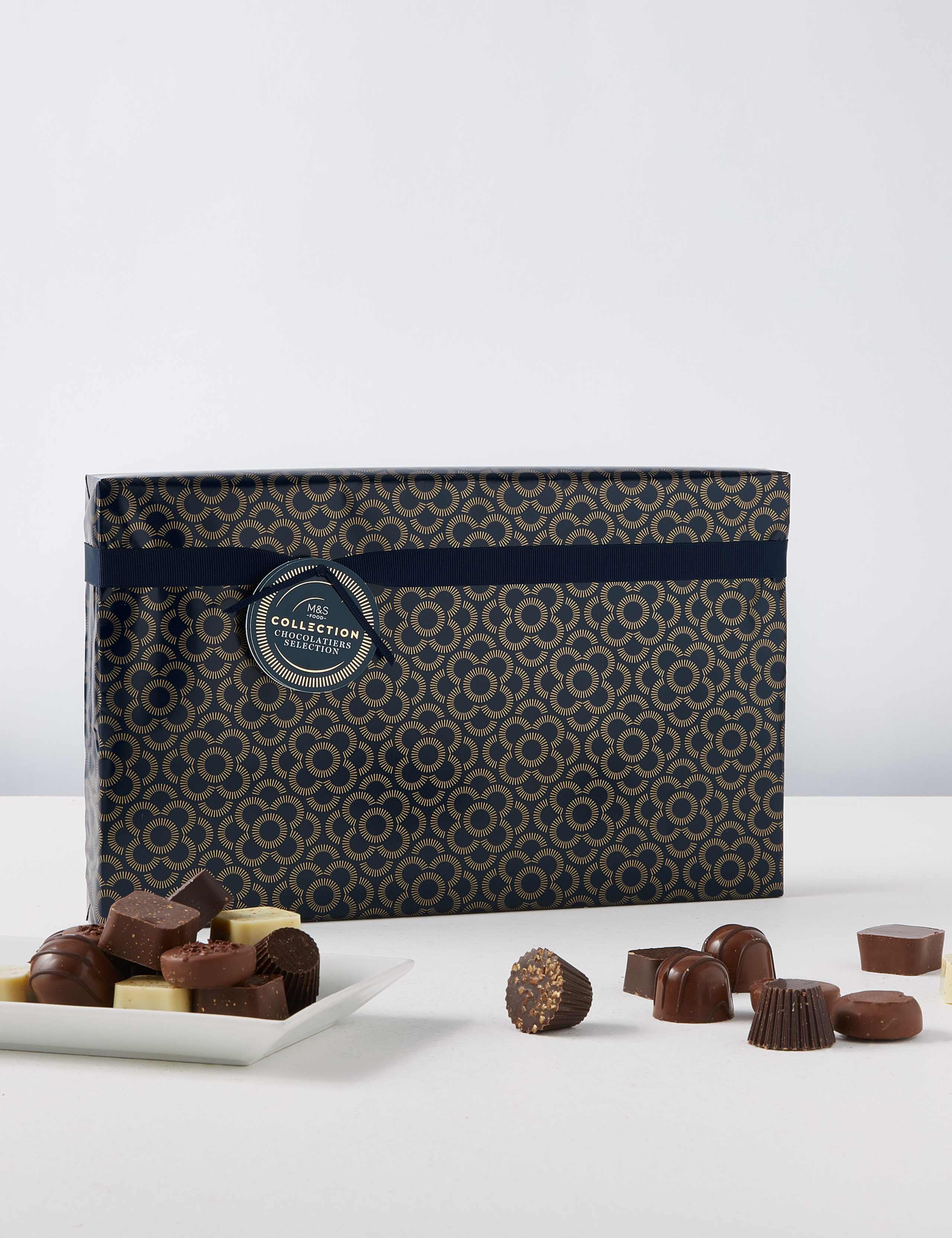 Chocolatier's Selection Gift Wrapped Box 1 of 3