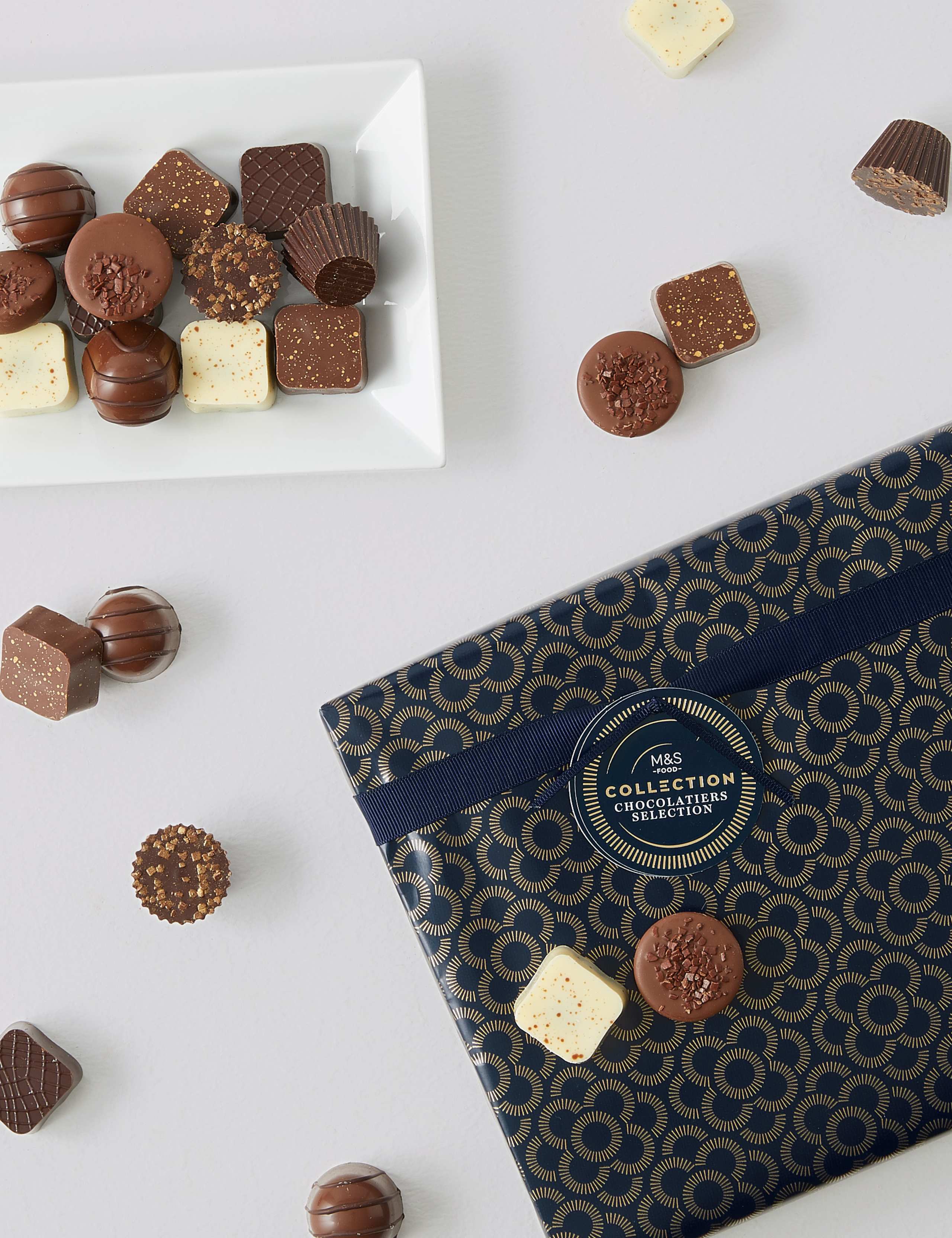 Chocolatier's Selection Gift Wrapped Box 2 of 3