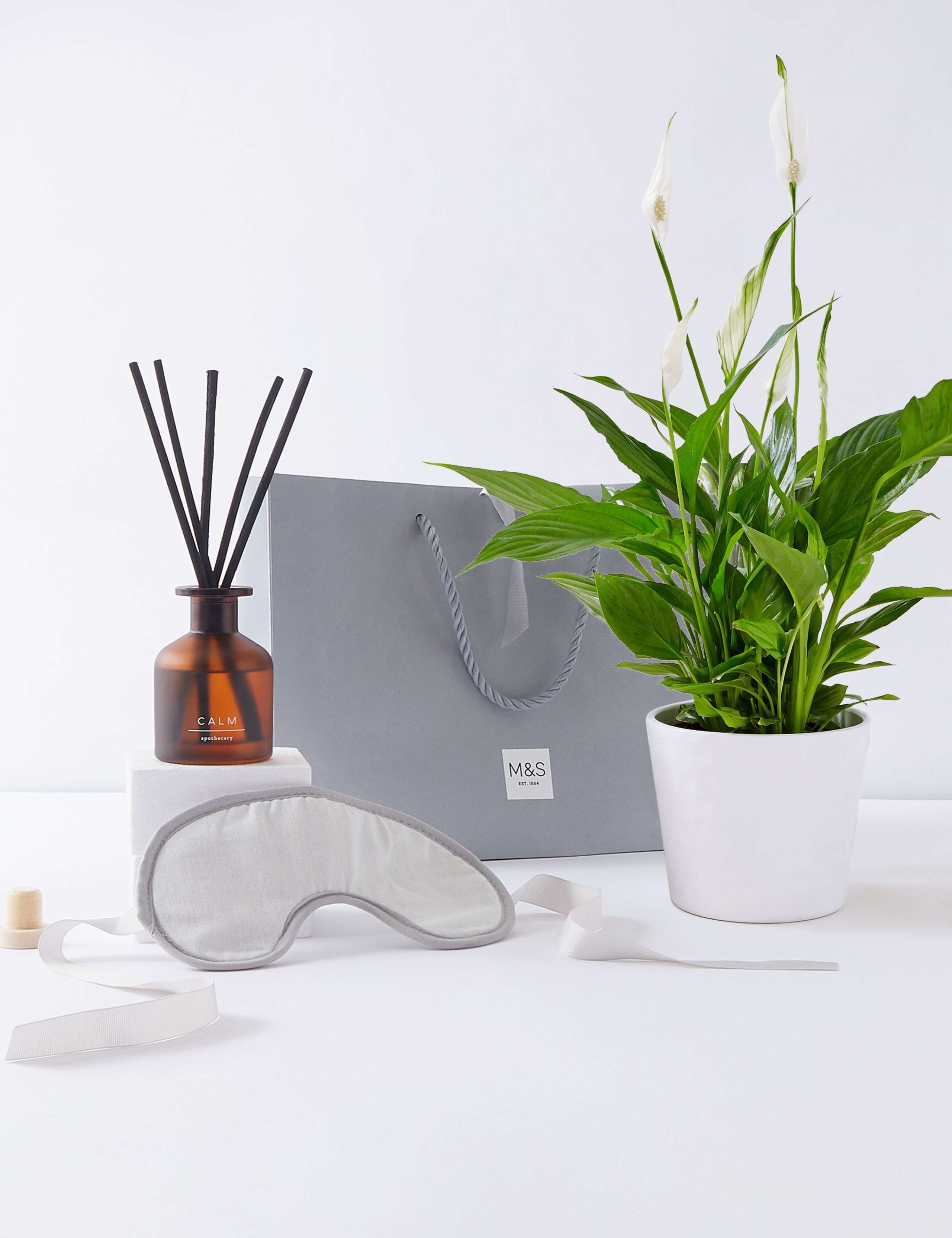 Relax Hamper with Peace Lily Plant 1 of 4