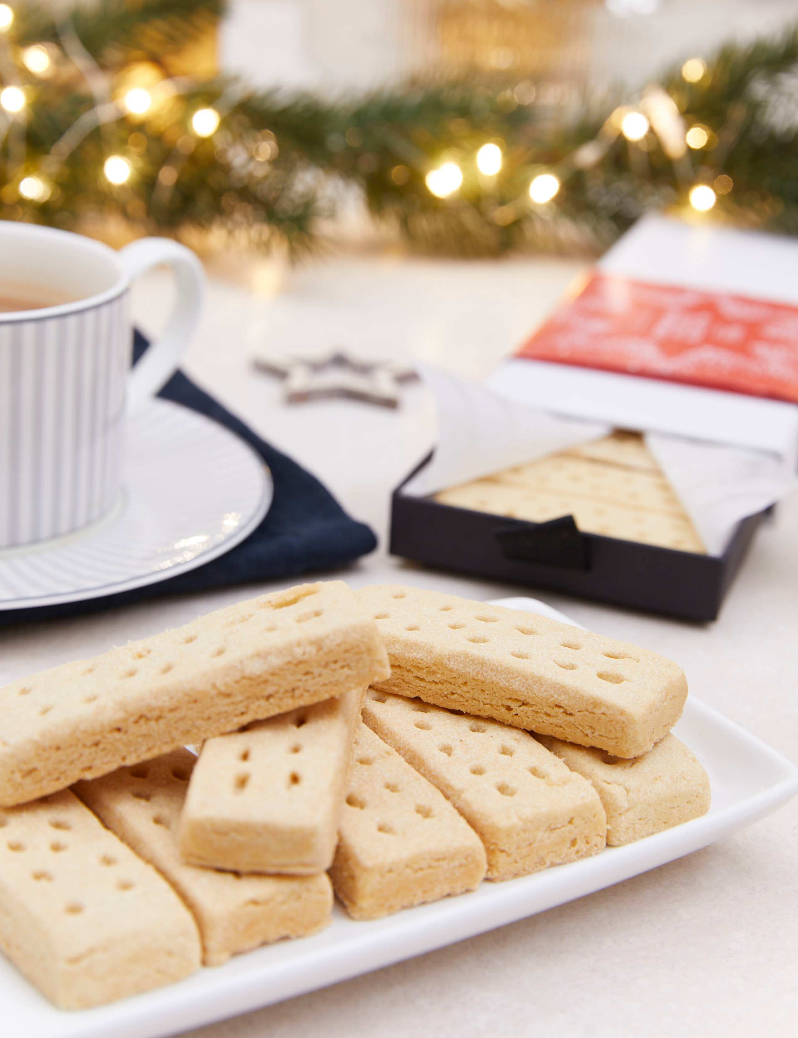 Festive Afternoon Tea with Rose Plant 3 of 3