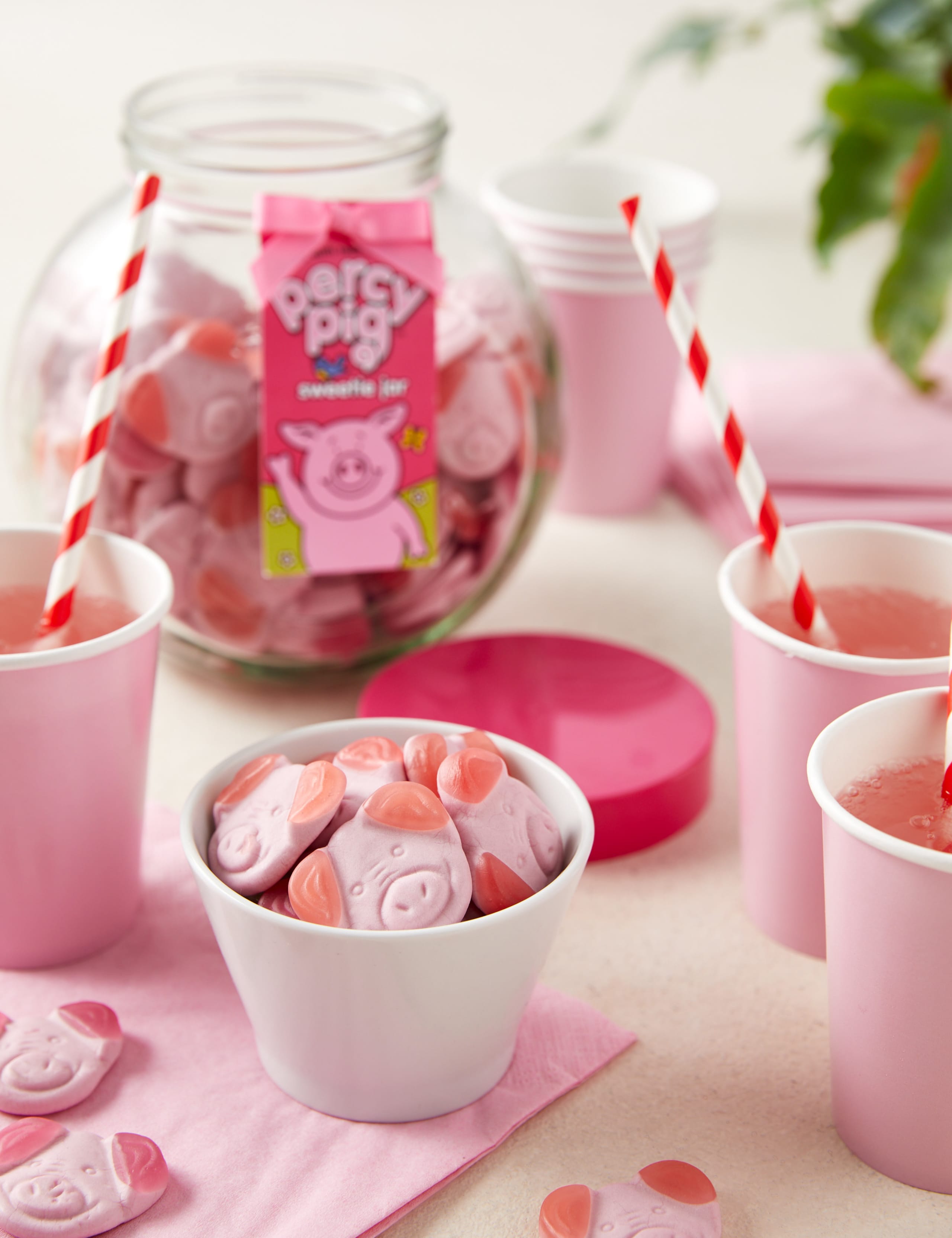 Percy Pig™ Glass Sweetie Jar 2 of 2