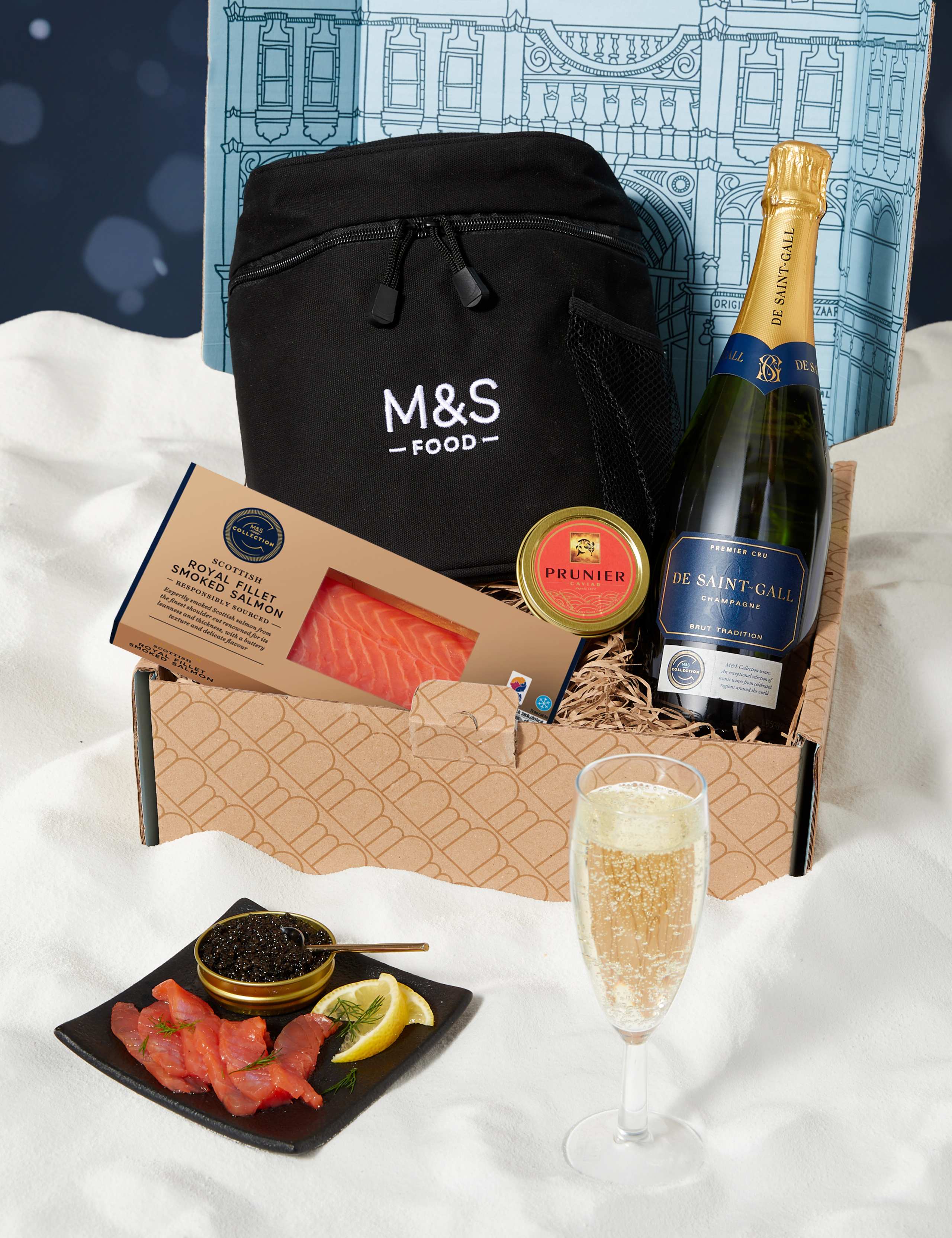 Collection Champagne & Caviar Gift (Delivery from 20th December 2024) 1 of 4