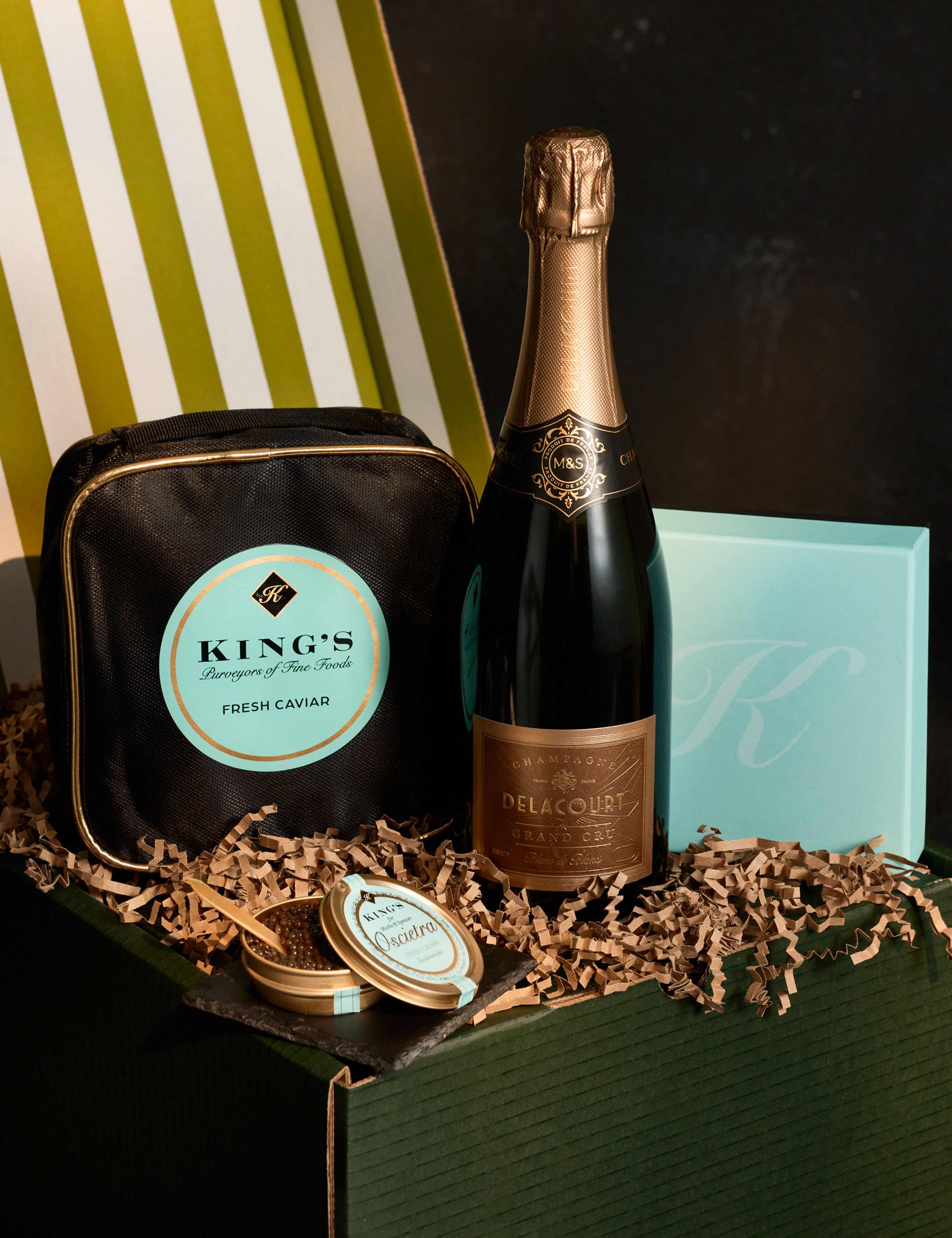 The Champagne & Caviar Hamper 1 of 4