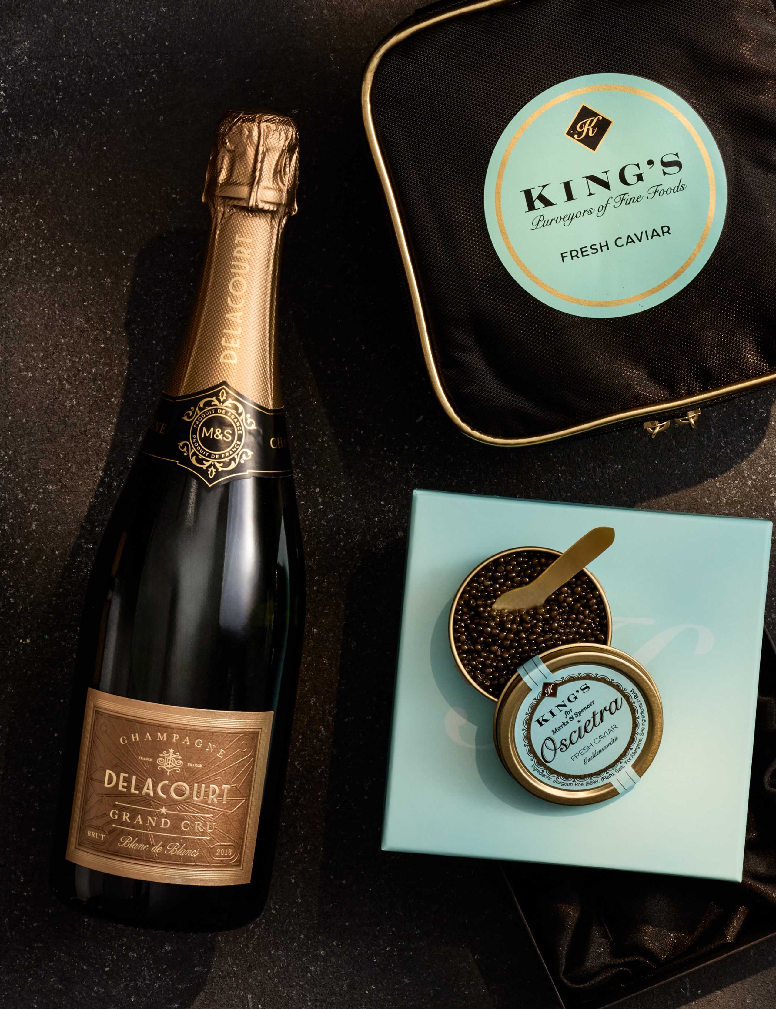 The Champagne & Caviar Hamper 3 of 4