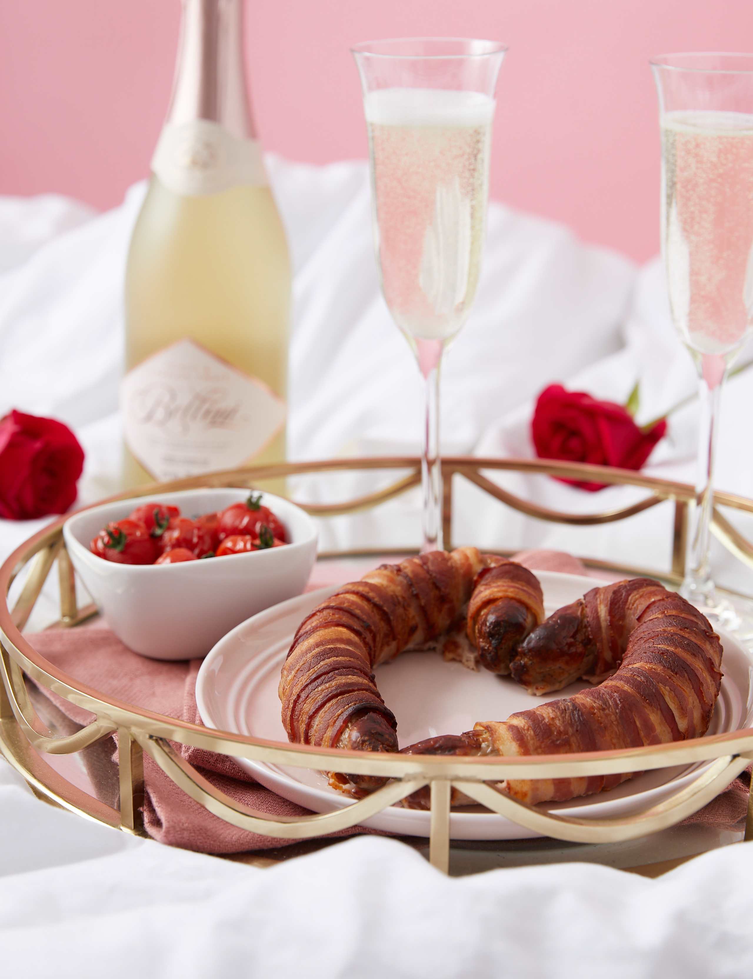 Valentine's Breakfast in Bed (with Love Sausage) (Delivery on 13th February 2021) 3 of 4