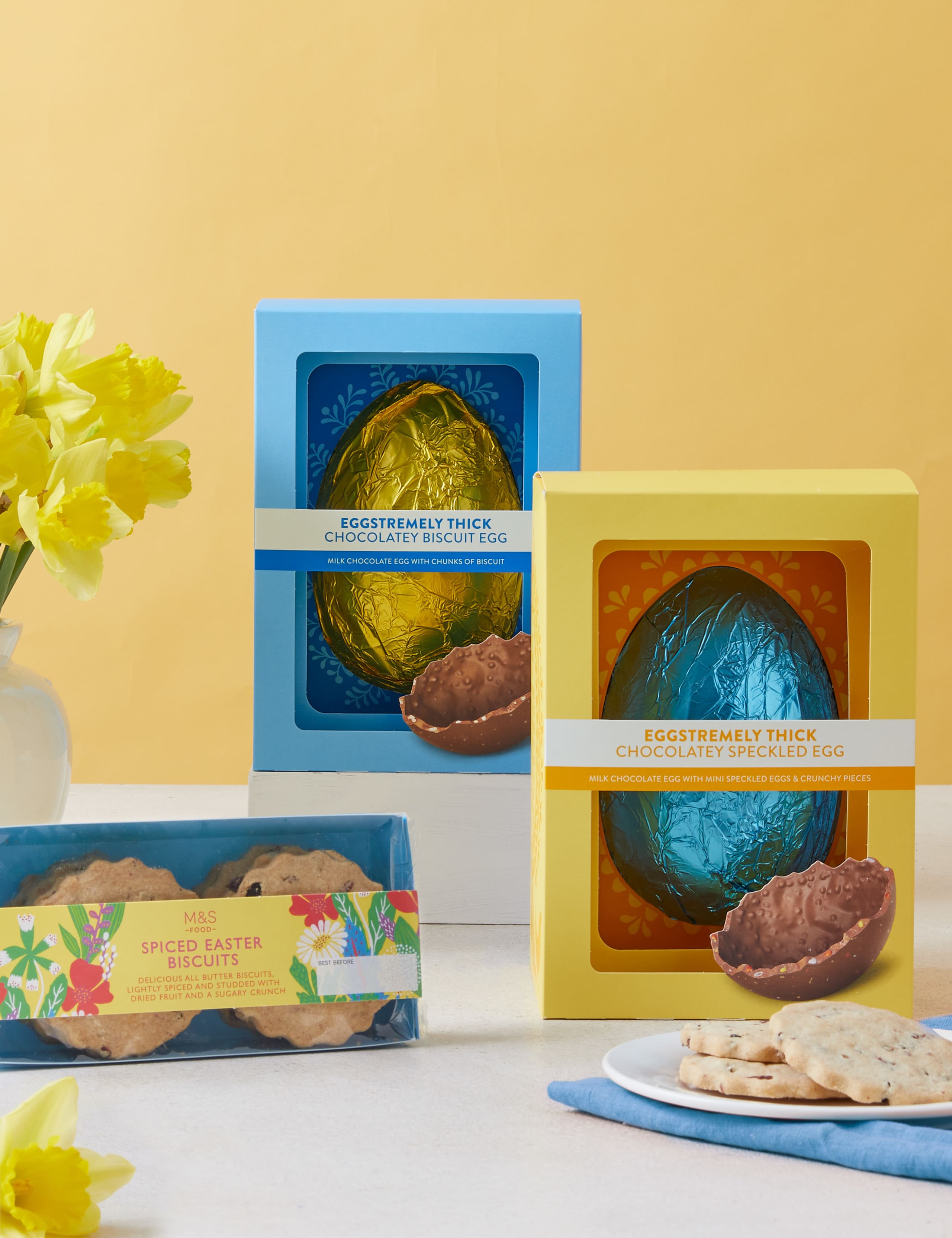 Extremely Chocolatey Easter Eggs with Biscuits 1 of 3