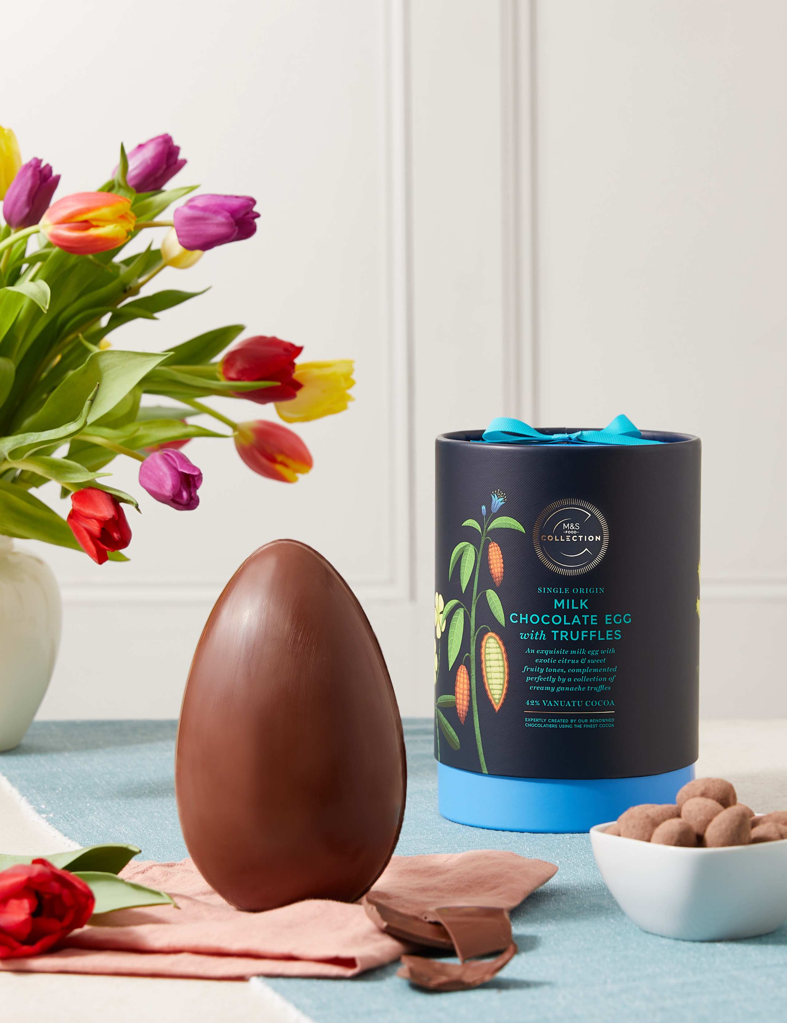 Single Origin Milk Chocolate Easter Egg 1 of 3