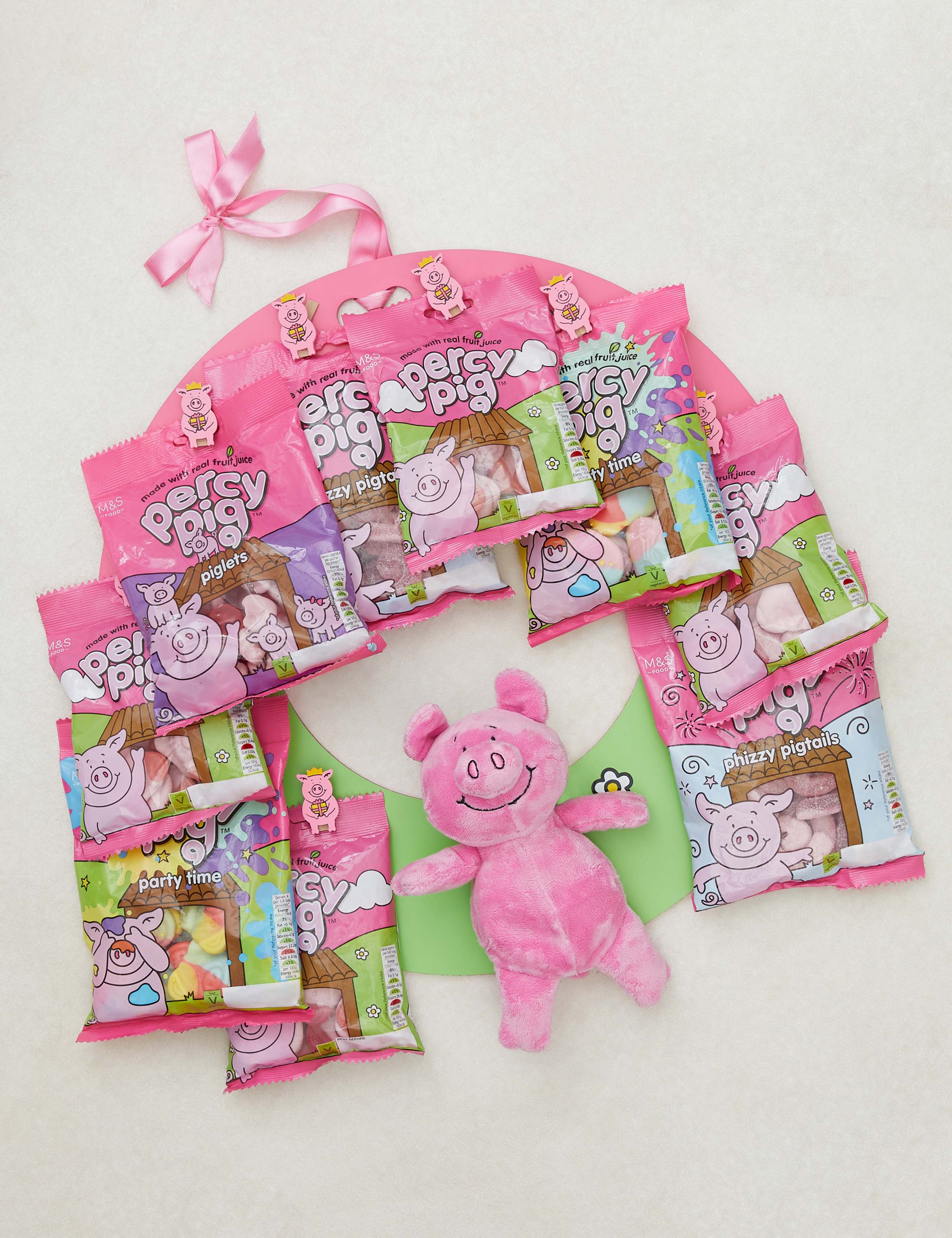 Picture Holder with Percy Pig favourites & Plush Toy 5 of 5