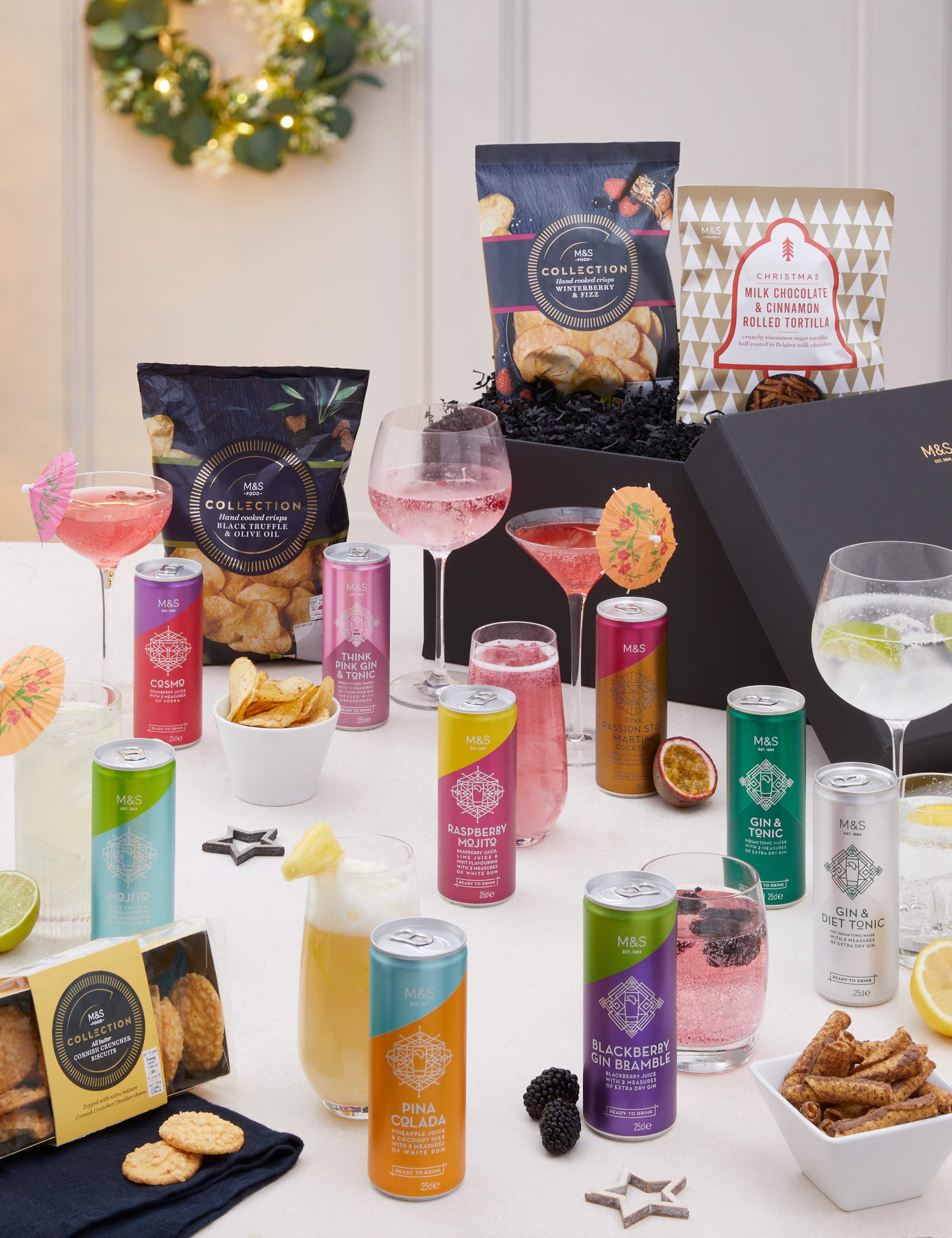 Christmas Happy Hour Cocktail Gift Box 1 of 3
