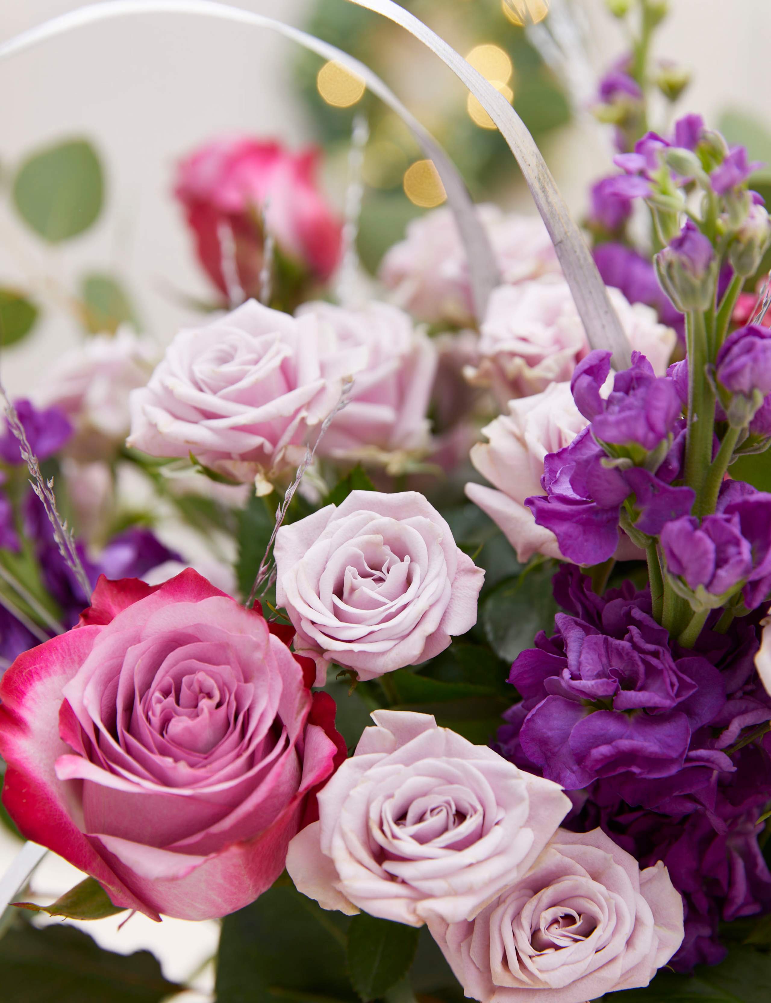 Spiced Sugar Plum Light Up Snow Globe Gin Liqueur & Bouquet Gift 4 of 5