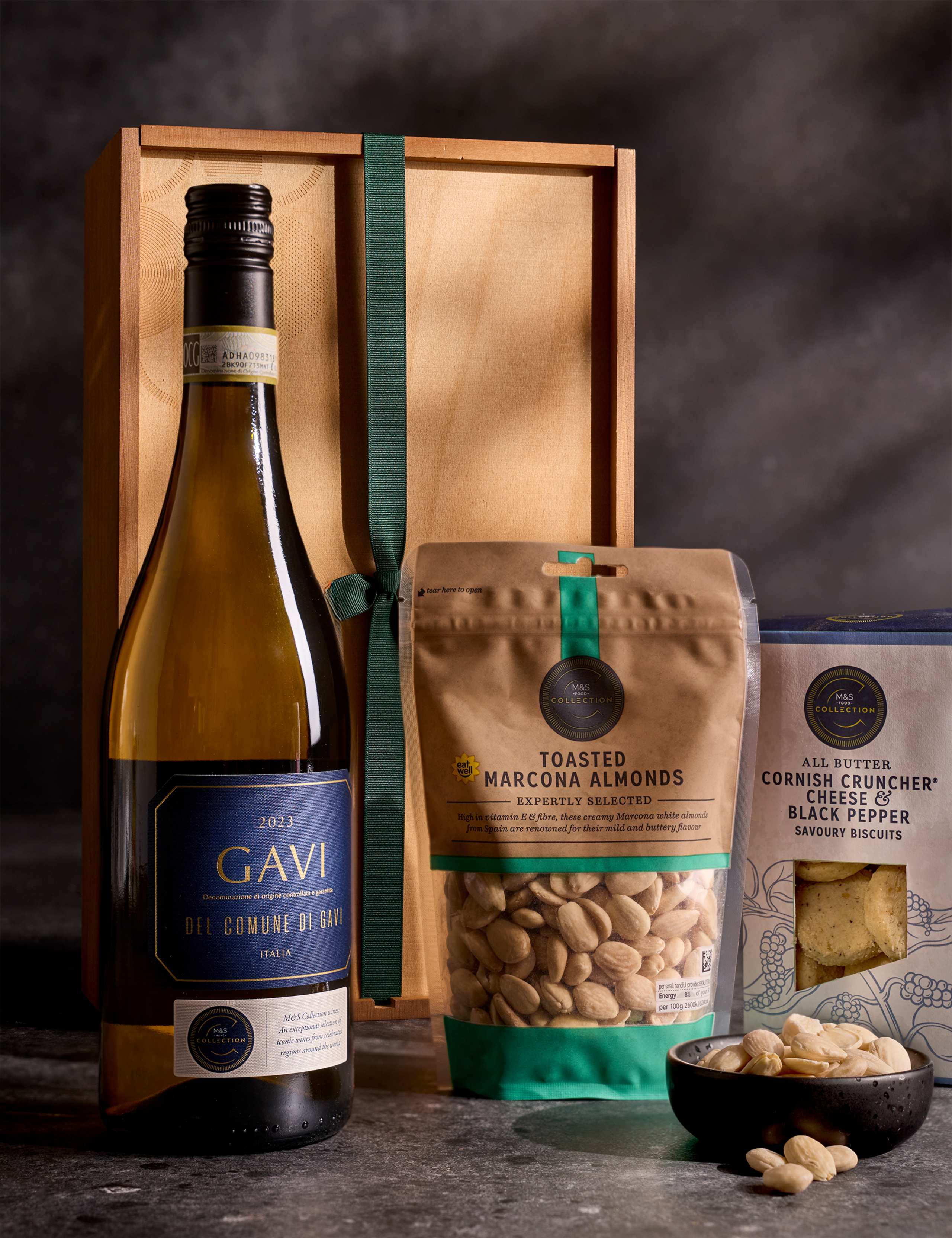 The White Wine & Nibbles Gift Box 1 of 5