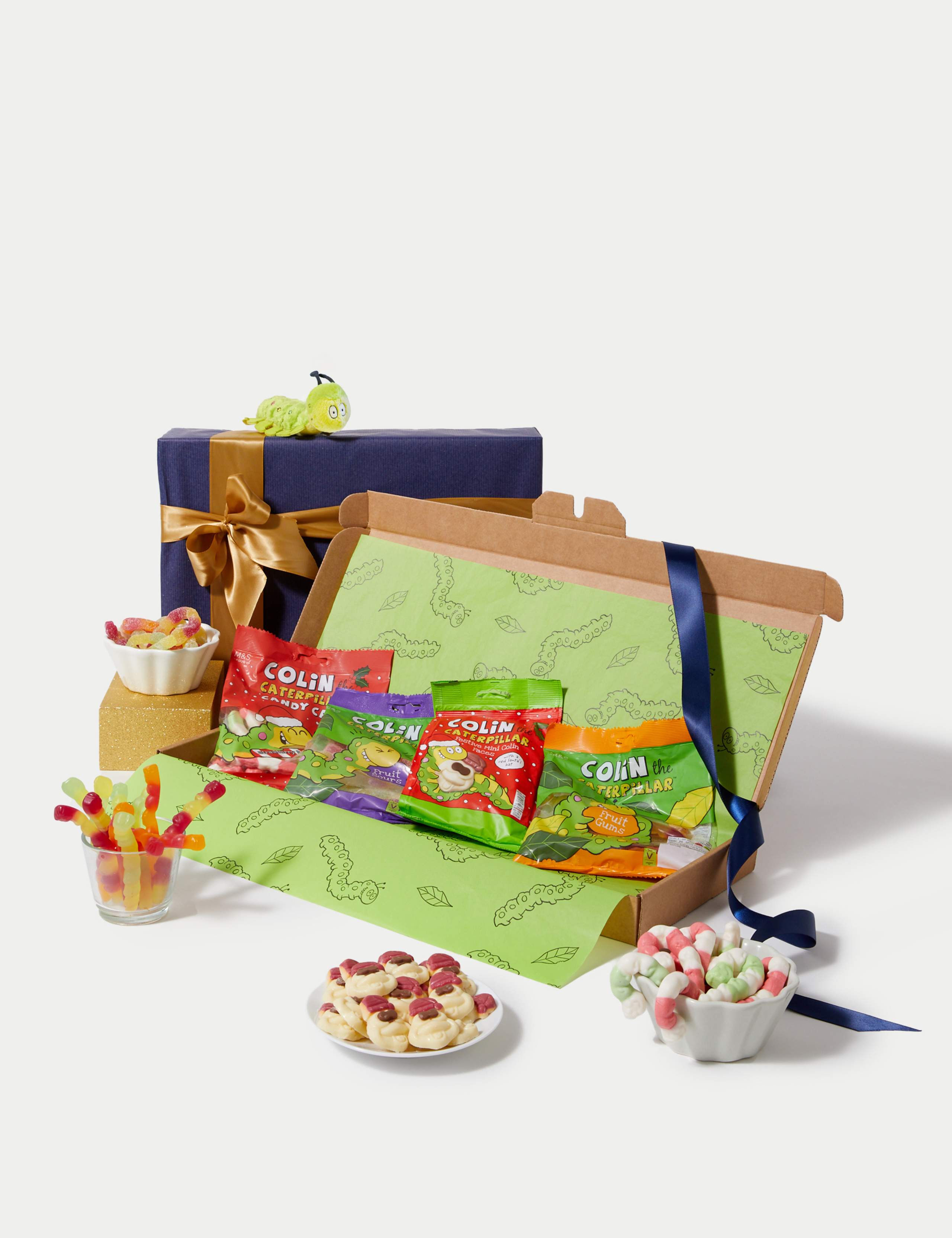 Christmas Colin The Caterpillar™ Letterbox 1 of 3