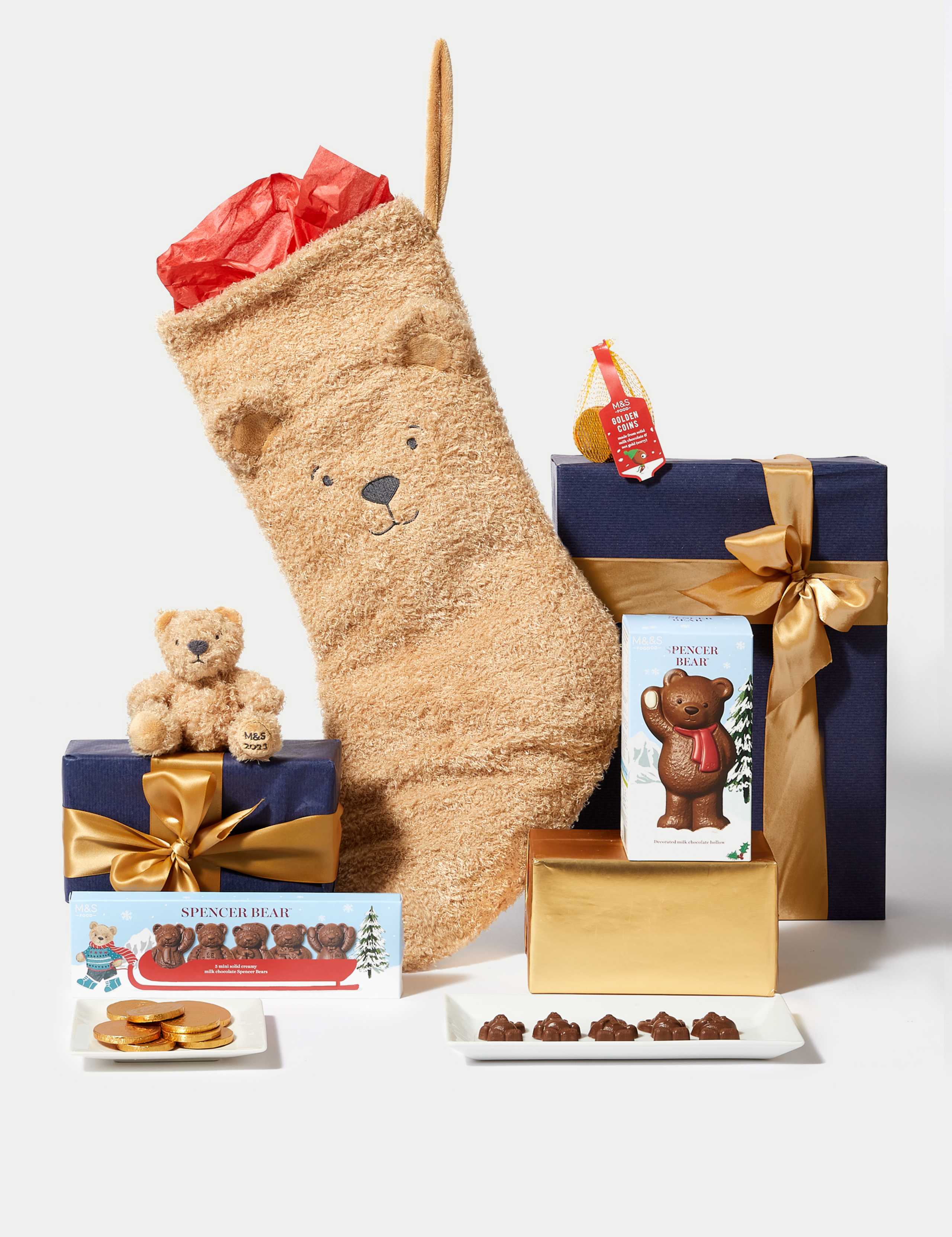 Spencer Bear™ Stocking 1 of 3