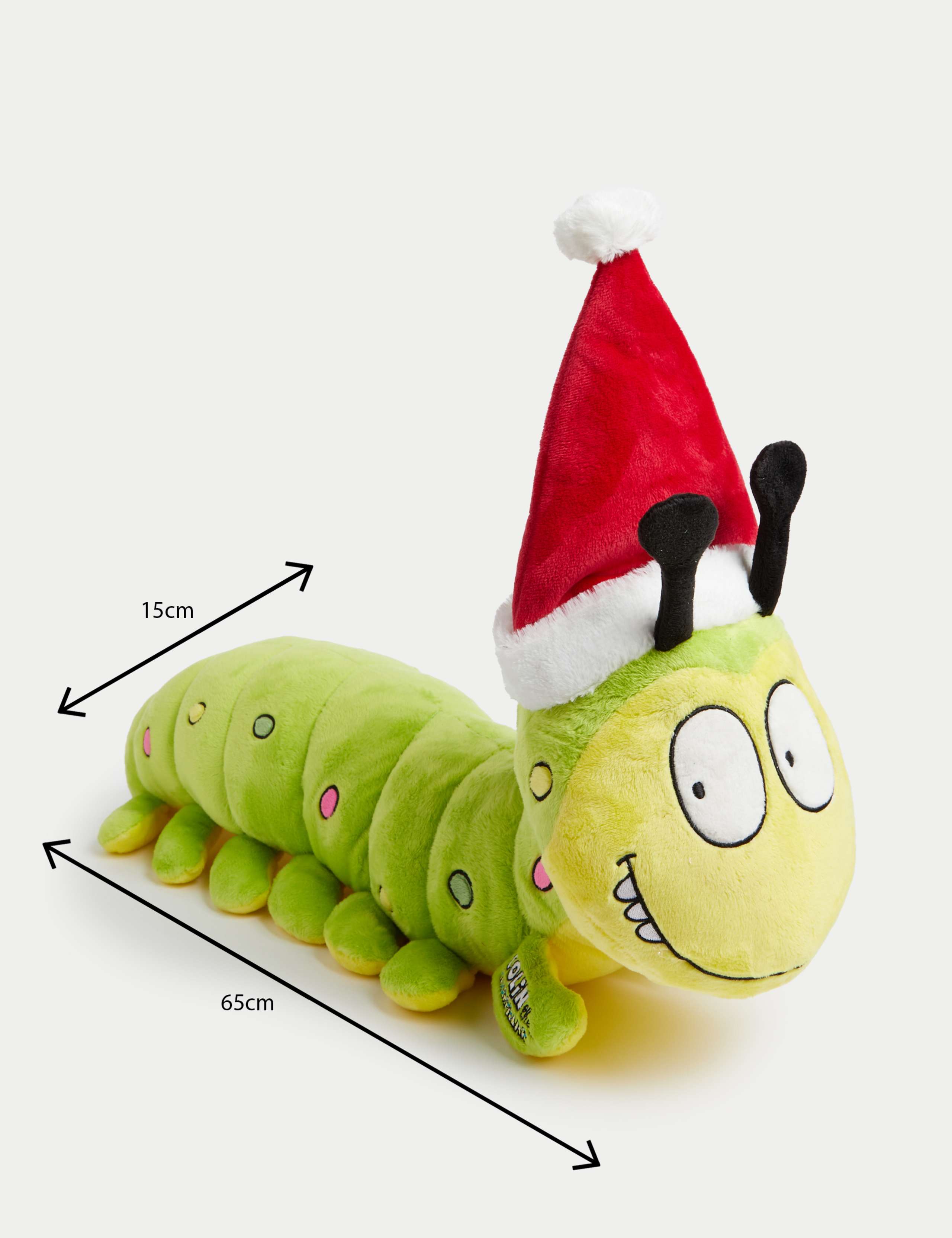 Giant Colin The Caterpillar Plush 3 of 3