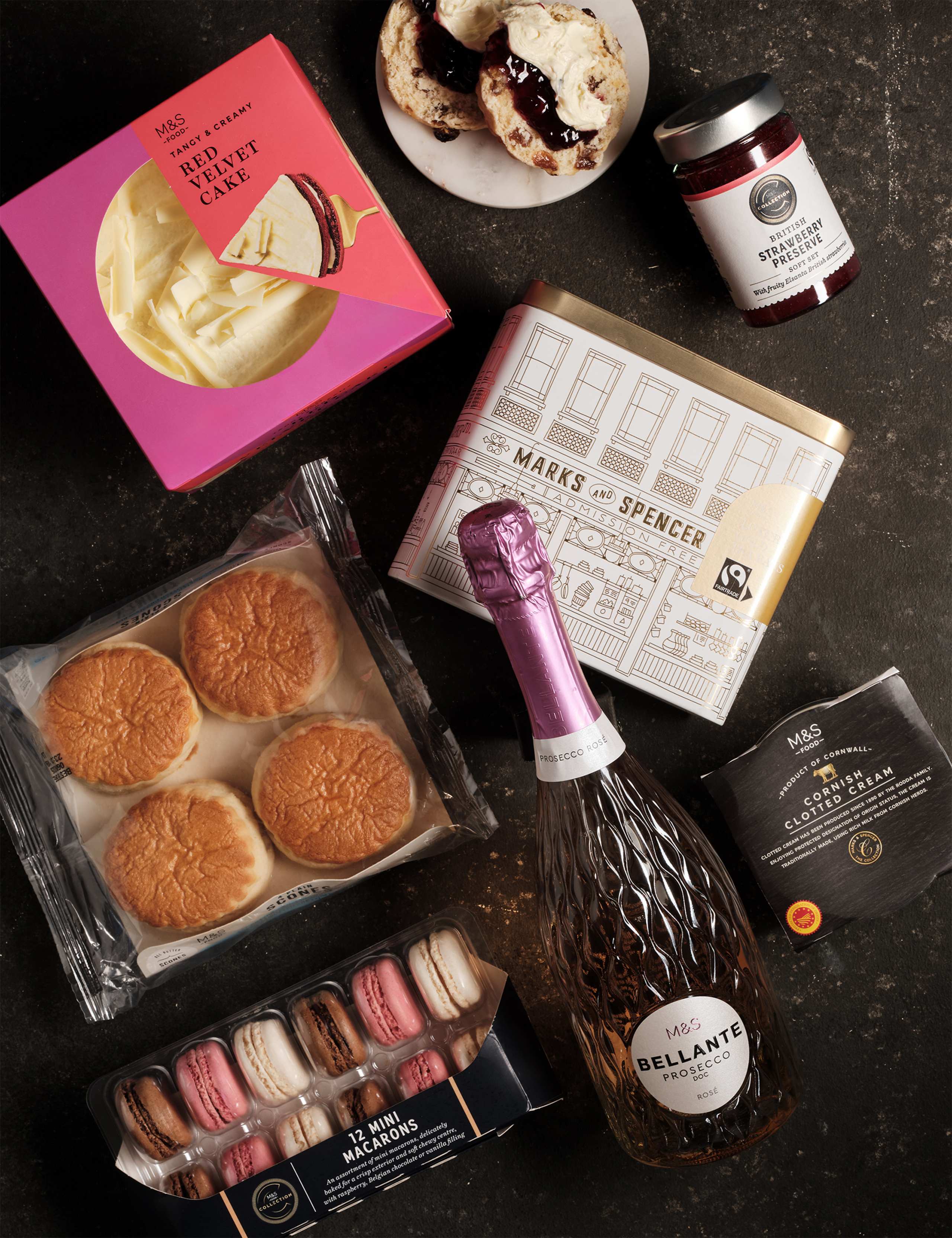 Pink Prosecco Afternoon Tea Gift 3 of 5