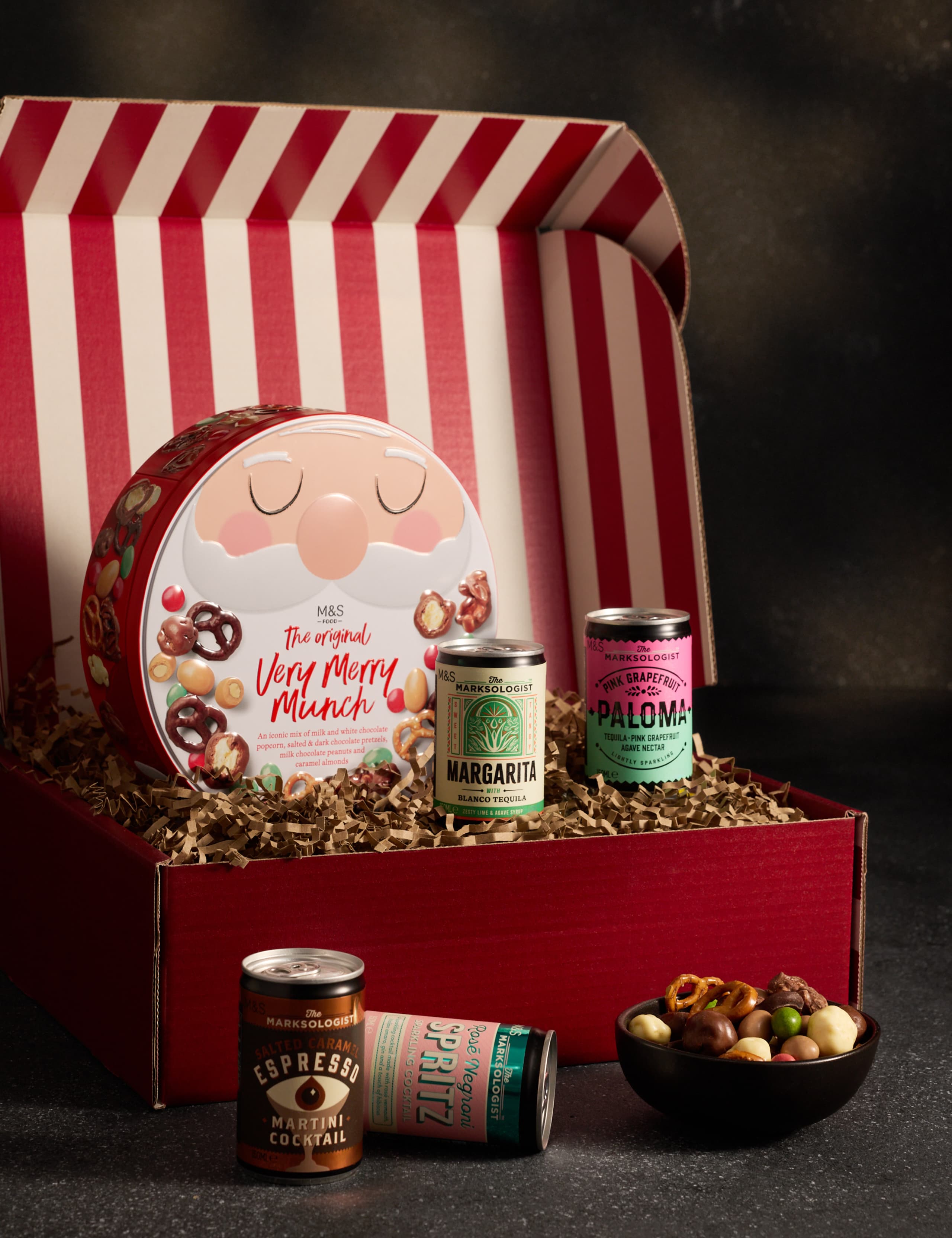 The Very Merry Munch & Cocktails Hamper 1 of 5