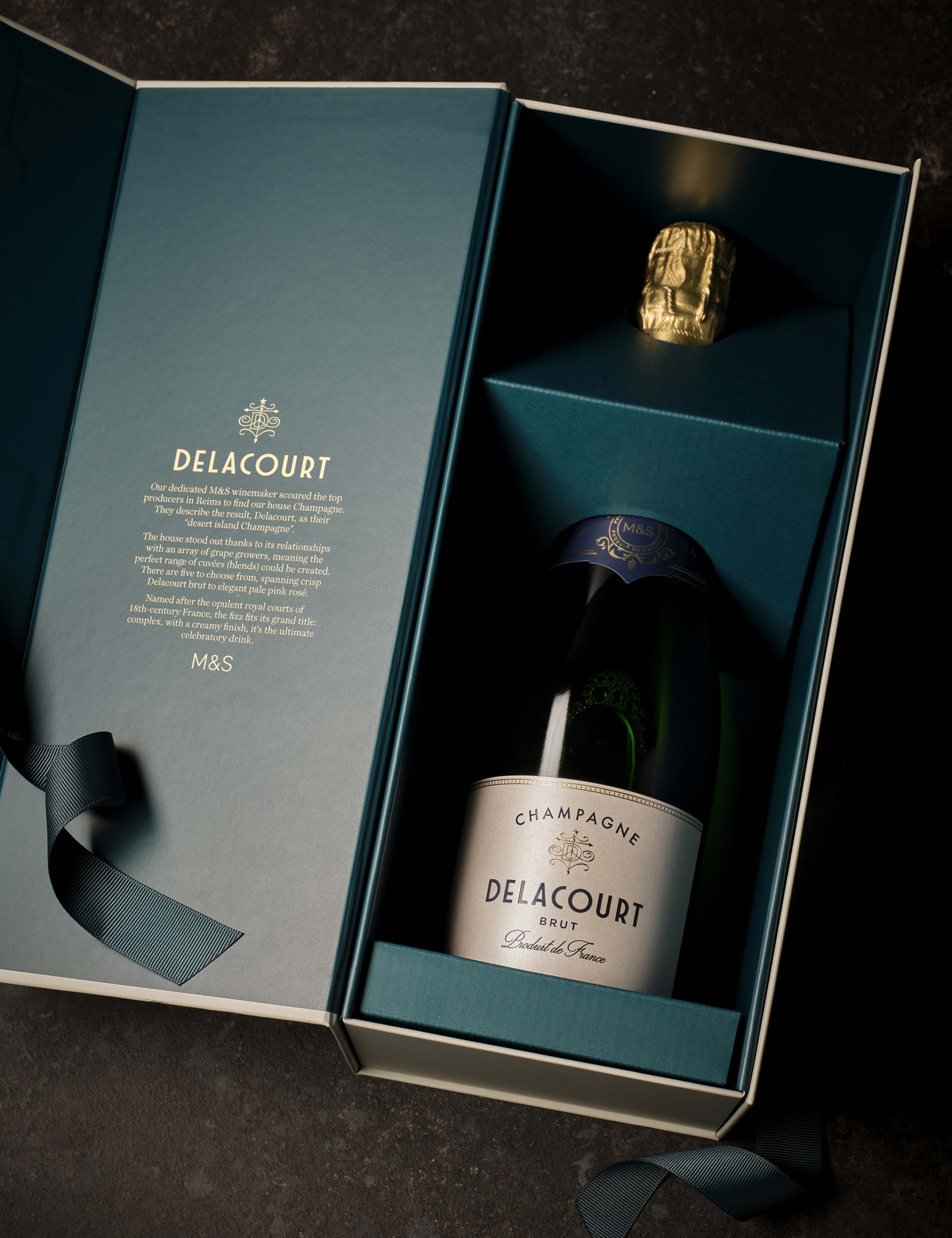 Delacourt Brut Champagne Gift 1 of 5