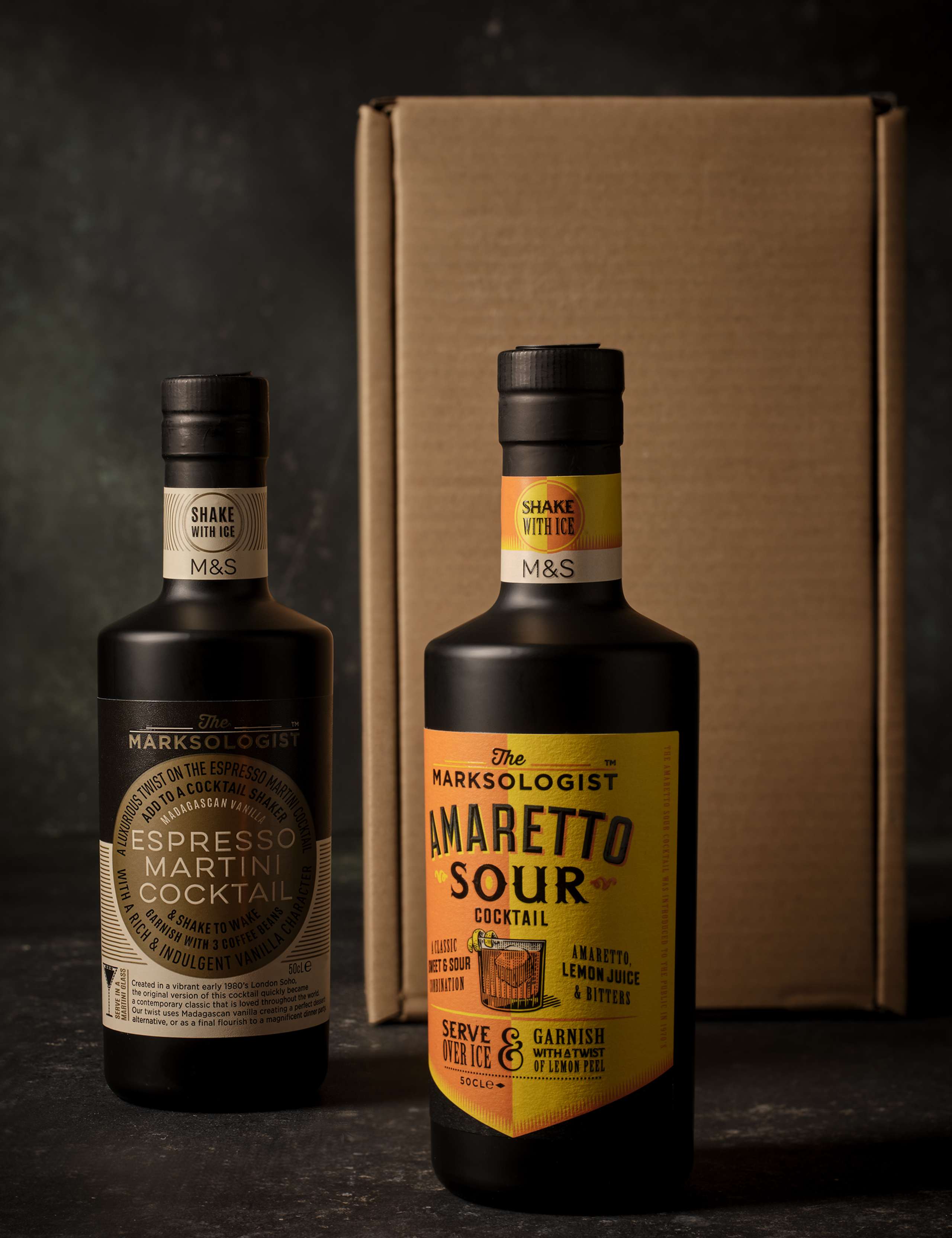 Marksologist Martini & Amaretto Cocktail Duo Gift 3 of 4