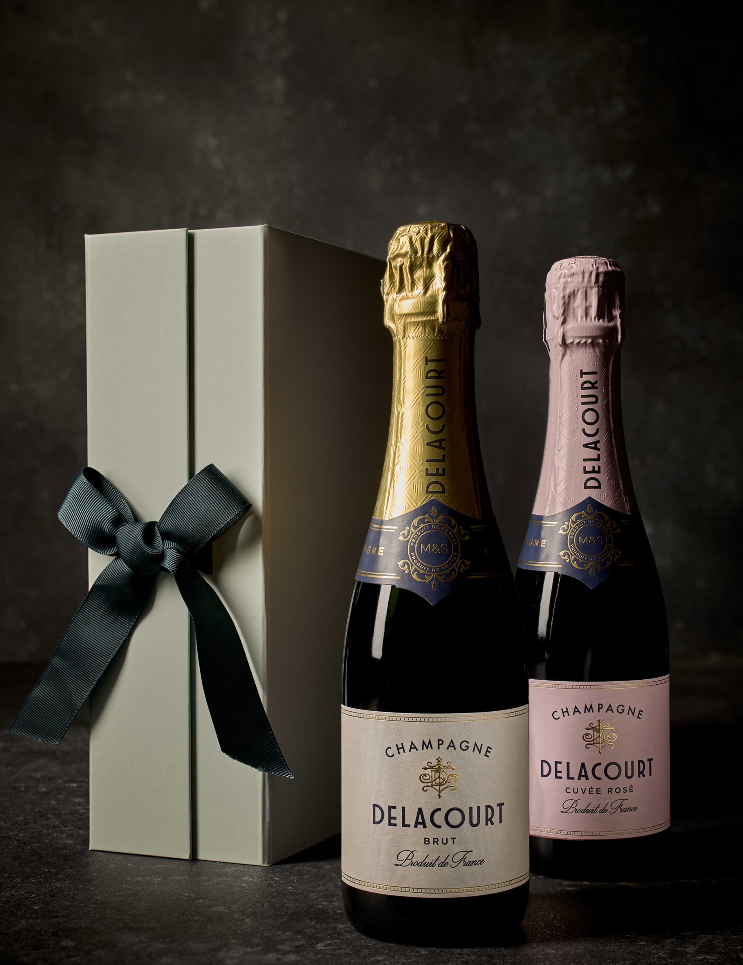 Delacourt Champagne Half Bottles Gift 3 of 3
