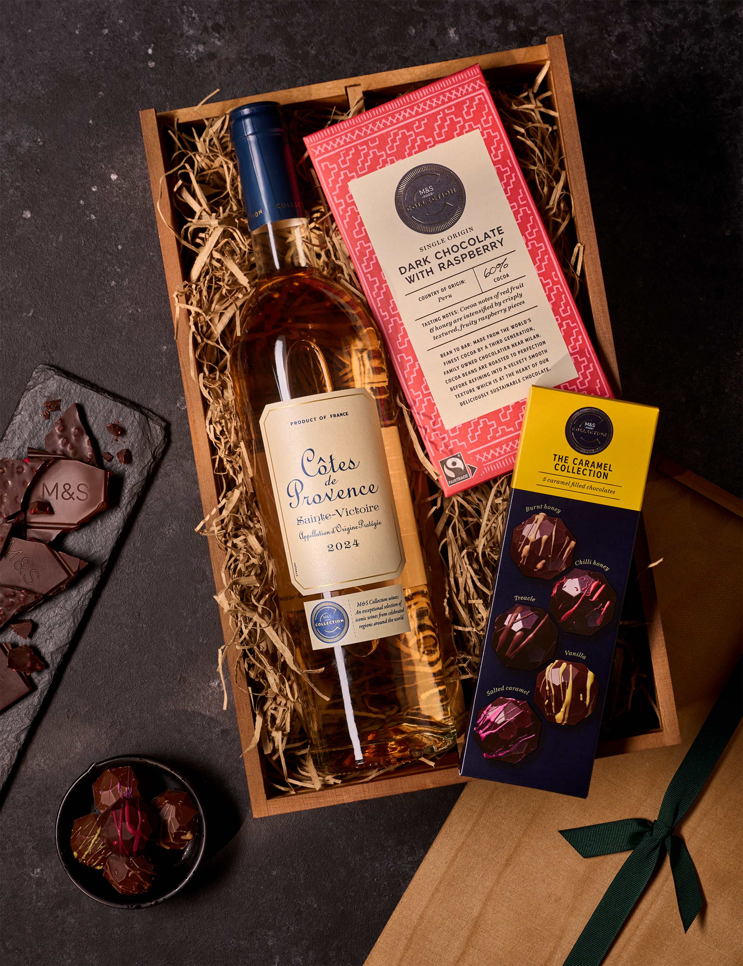 The Rosé & Chocolate Gift Box 3 of 6