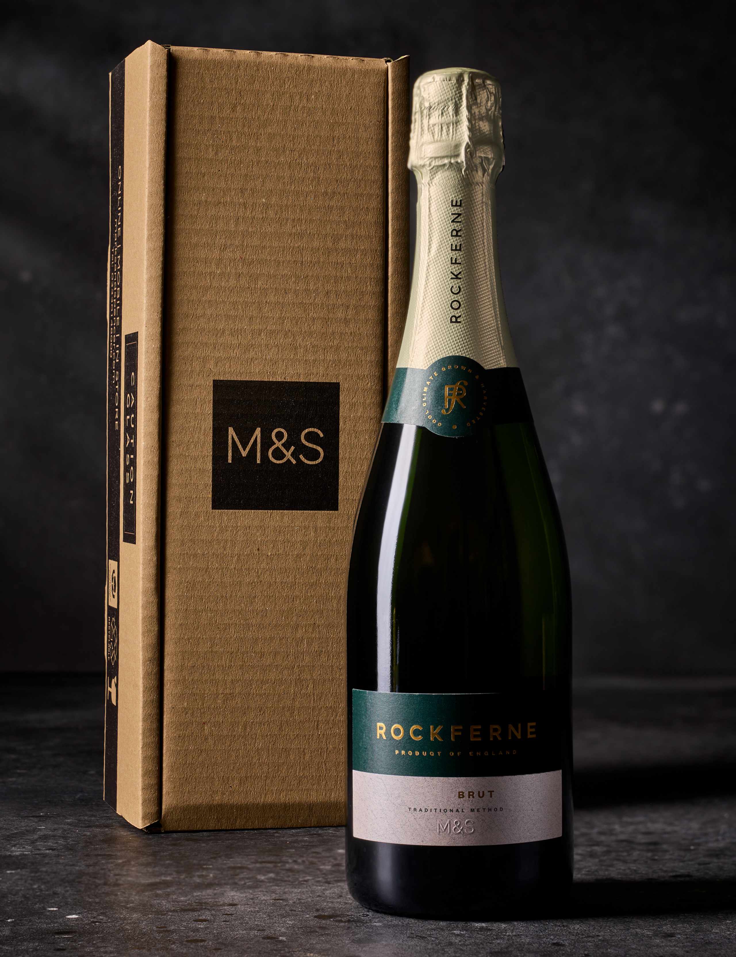 Rockferne Brut English Sparkling Single Bottle Gift 1 of 3