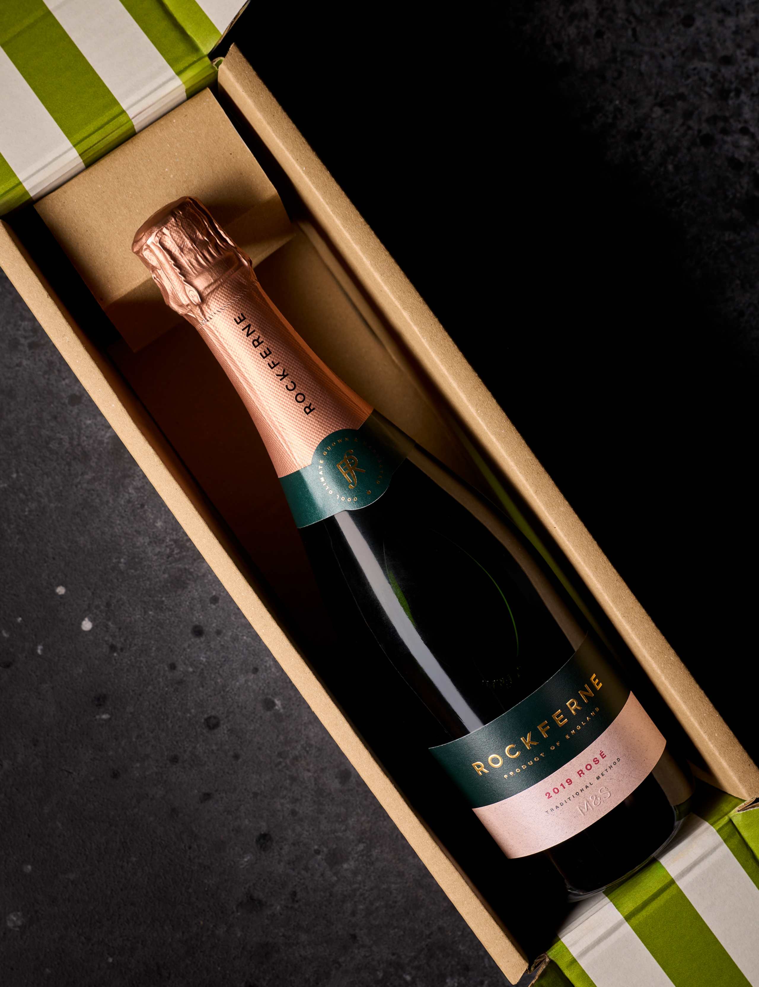 Rockferne English Sparkling Rosé Single Bottle Gift 3 of 3
