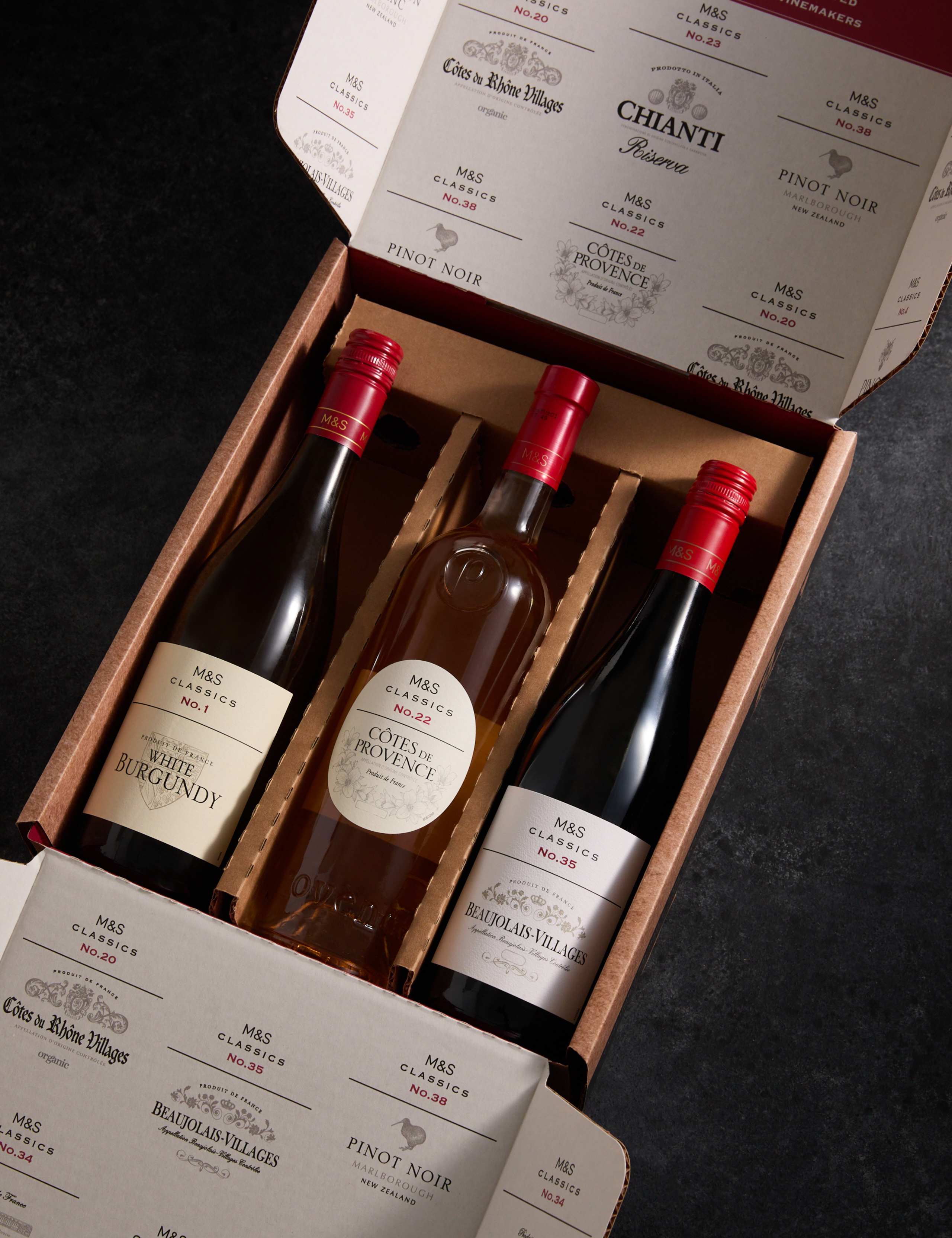 Classics French Wine Trio Gift 1 of 5