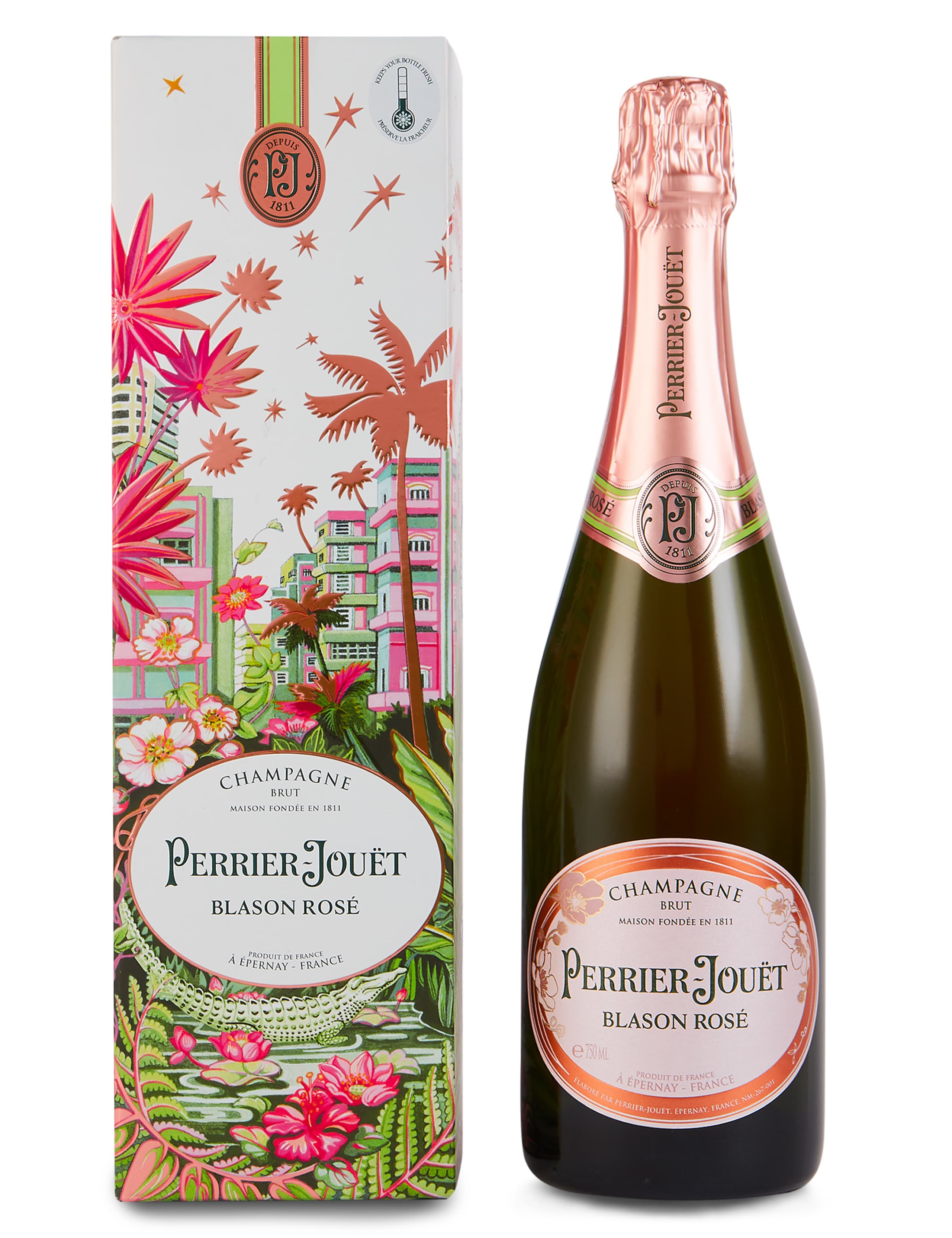 Perrier-Jouët Blason Rosé Champagne - Single Bottle 1 of 2