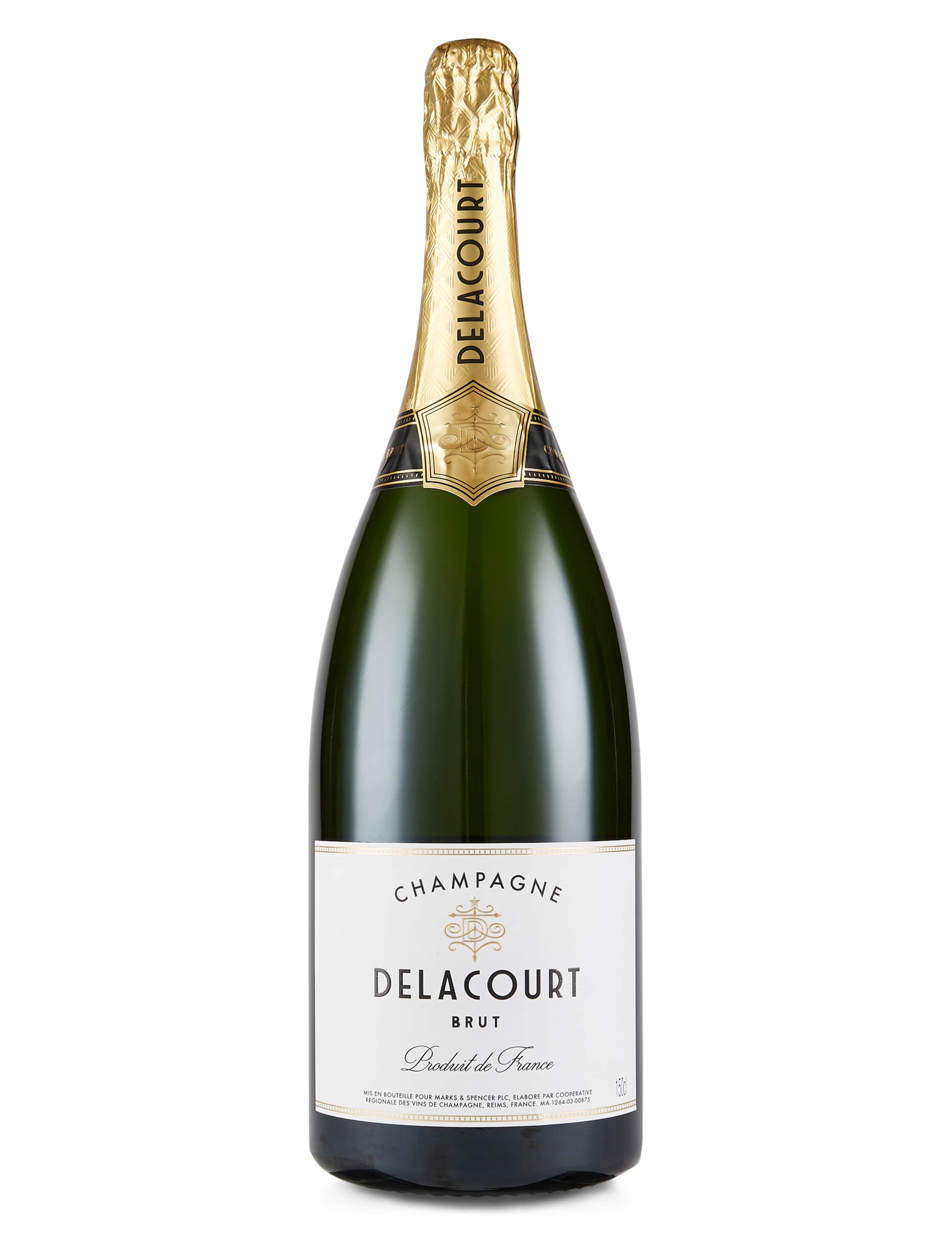 Delacourt Brut Magnum Champagne - Single Bottle 1 of 1